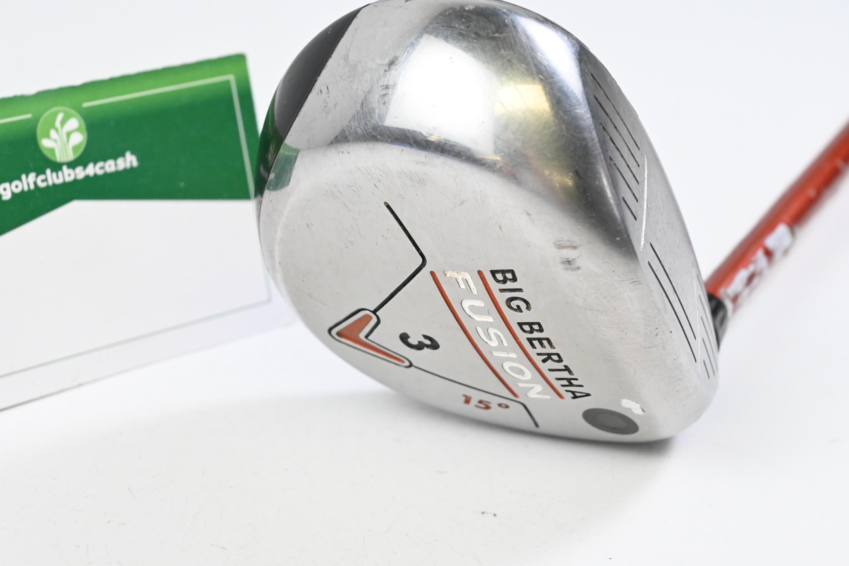 Callaway Big Bertha Fusion #3 Wood / 15 Degree / Regular Flex Aldila NVS 55