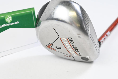 Callaway Big Bertha Fusion #3 Wood / 15 Degree / Regular Flex Aldila NVS 55
