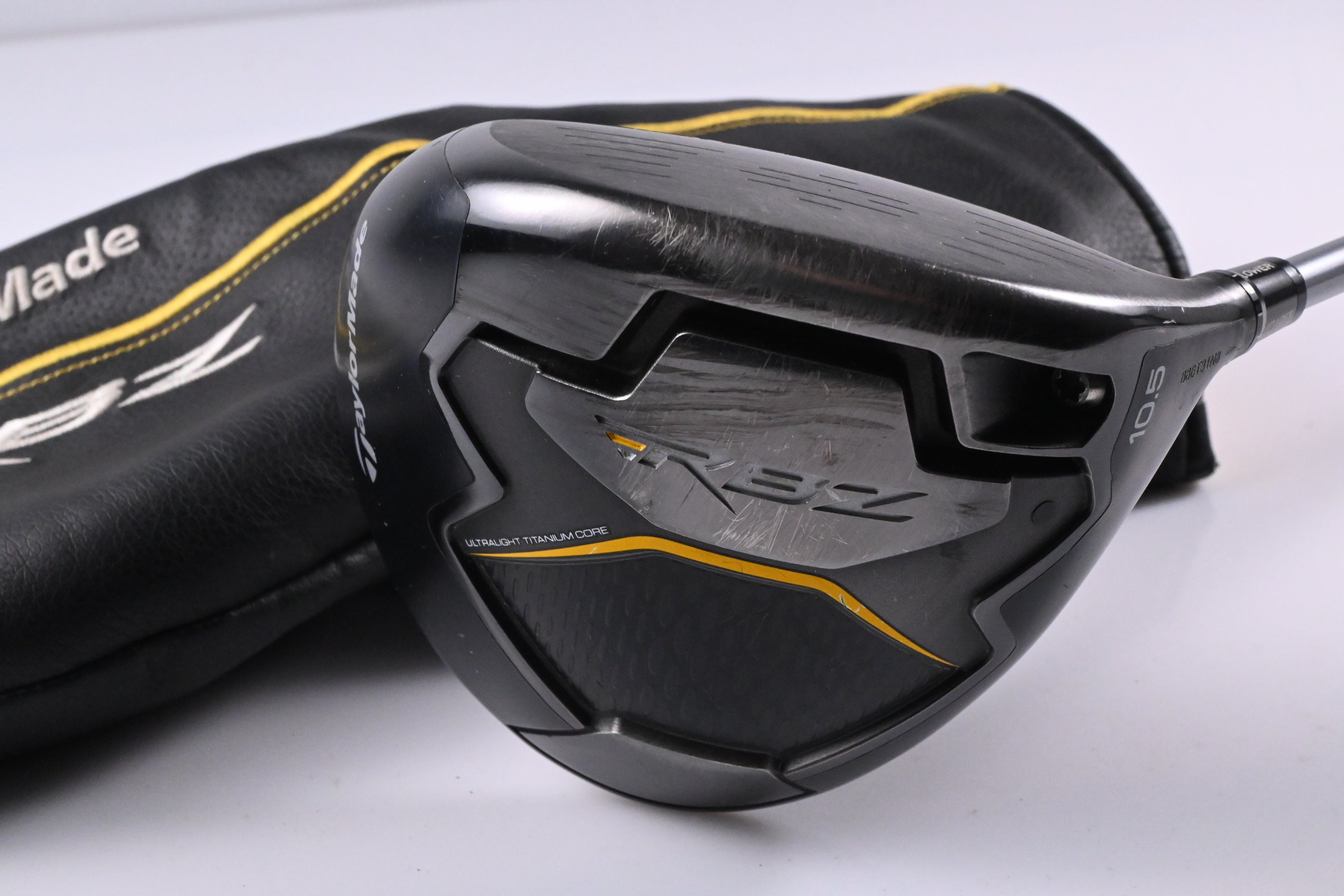 Taylormade RBZ Black Driver / 10.5 Degree / Regular Flex Matrix White Tie X4 55