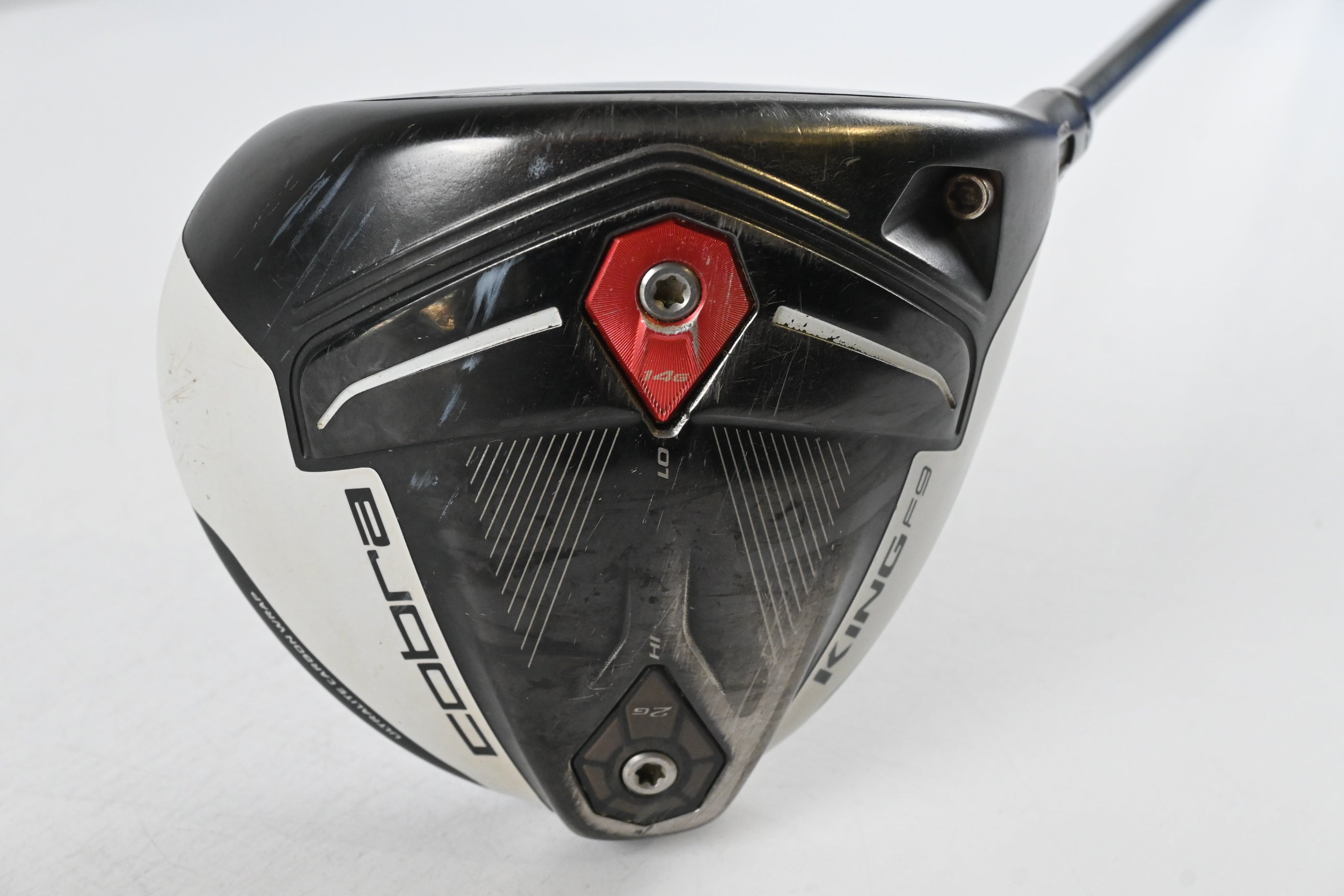 Cobra King F9 Driver / 9 Degree / Stiff Flex HZRDUS Smoke Black 60 Shaft