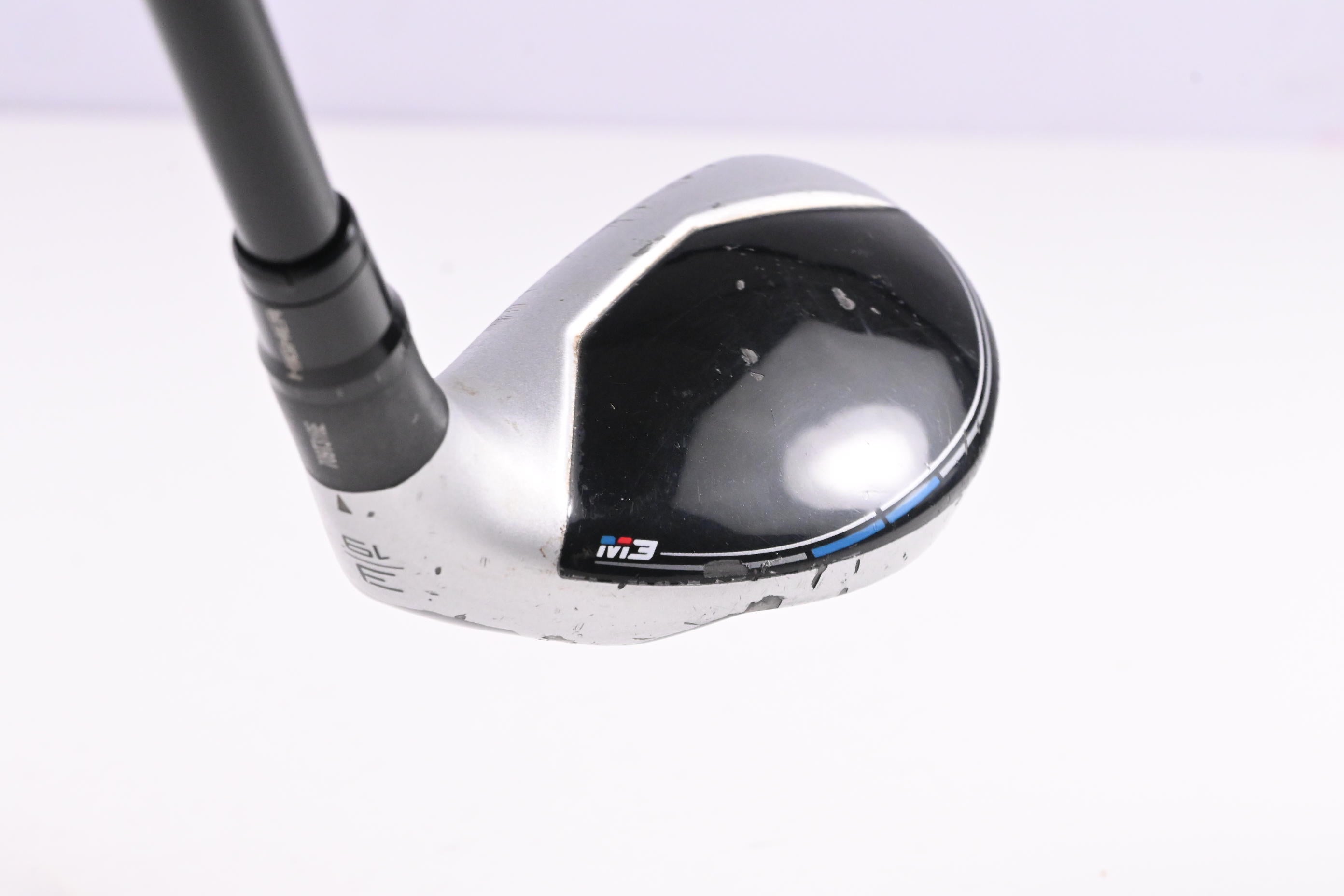 Taylormade M3 #3 Hybrid / 19 Degree / Stiff Flex Tensei AV Raw Blue 80 Shaft
