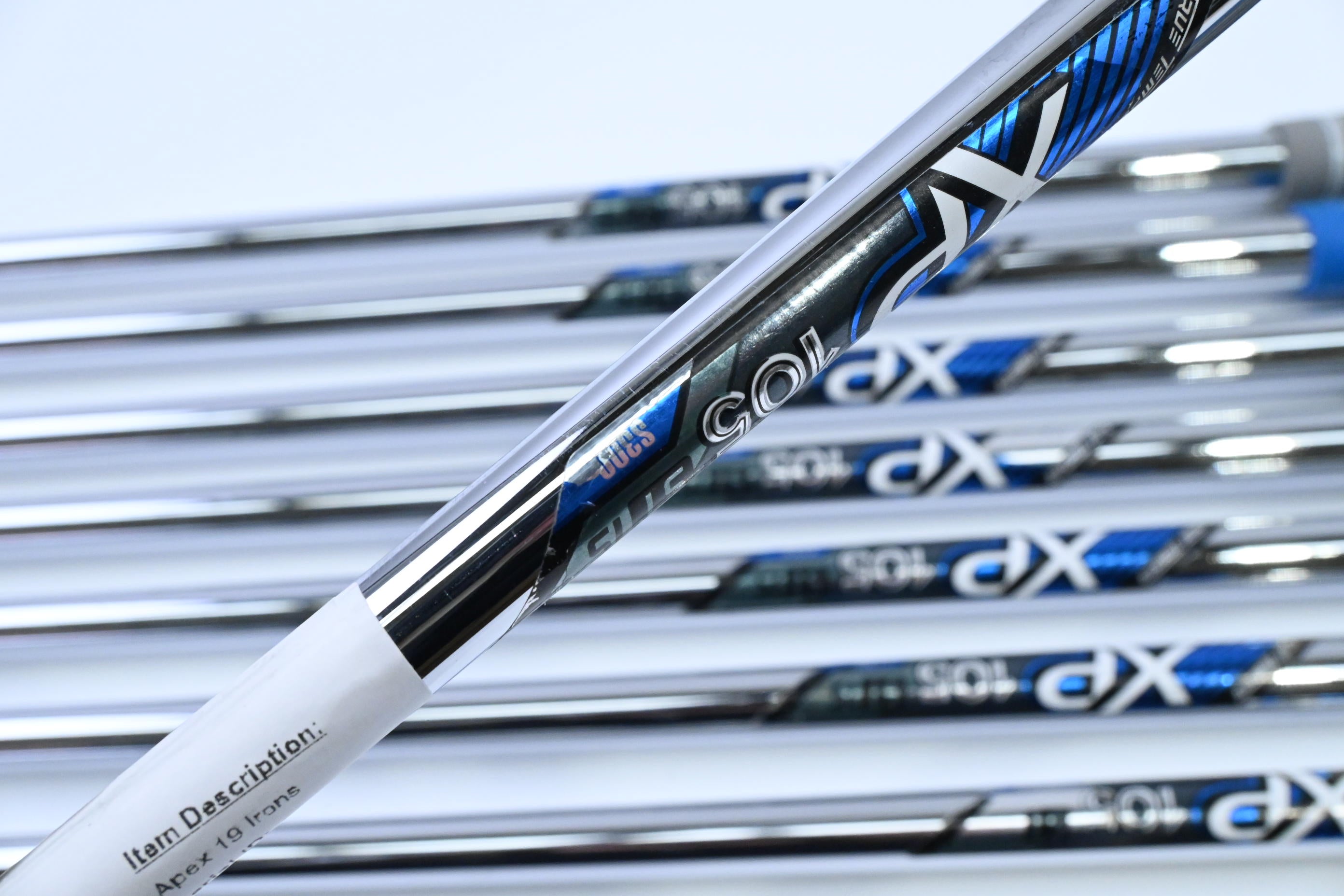 Callaway Apex CF19 Irons / 5-PW+GW+SW / Stiff Flex XP 105 ST 15 S300 Shafts