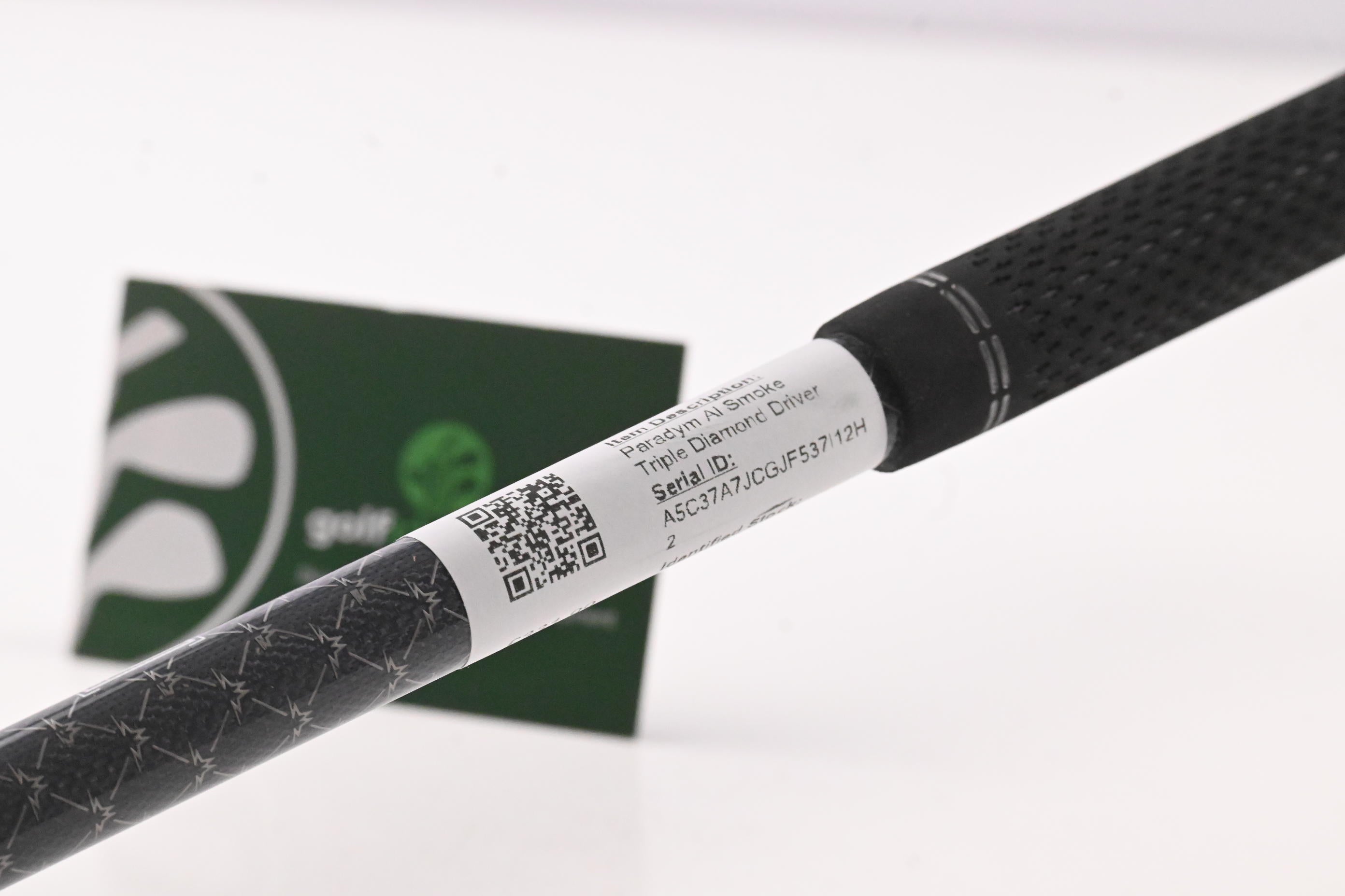 Callaway Paradym Ai Smoke Triple Diamond Driver / 9 Degree / Stiff Tensei AV 65