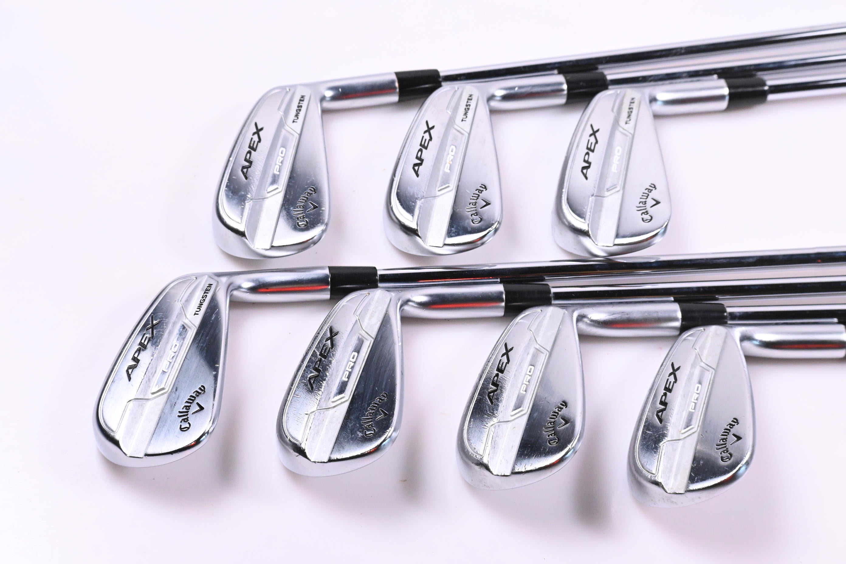 Callaway Apex Pro 21 Irons / 4-PW / Stiff Flex Elevate MPH 115 Shafts