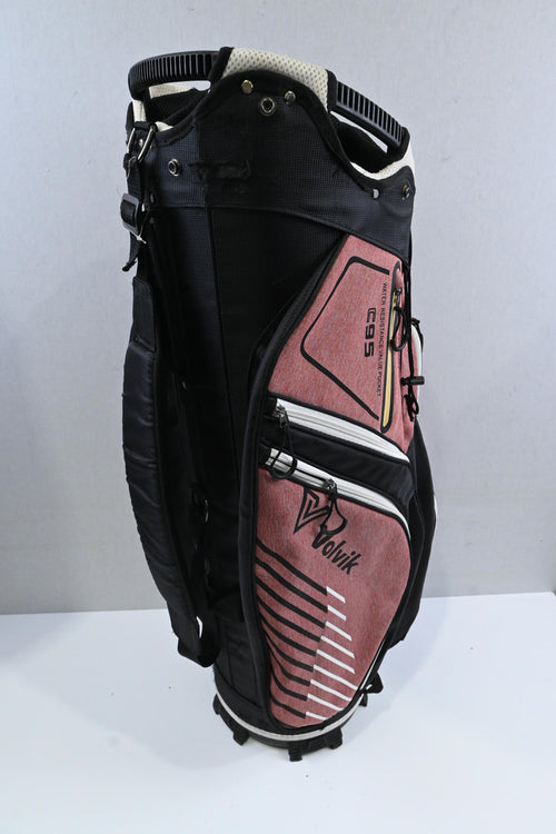 Volvik C95 Cart Bag / 14-Way / Pink, Black