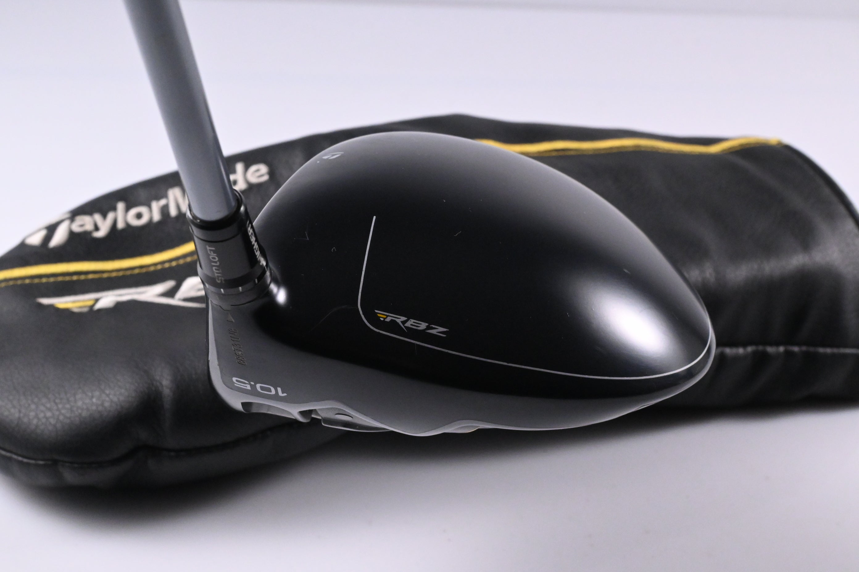 Taylormade RBZ Black Driver / 10.5 Degree / Regular Flex Matrix White Tie X4 55