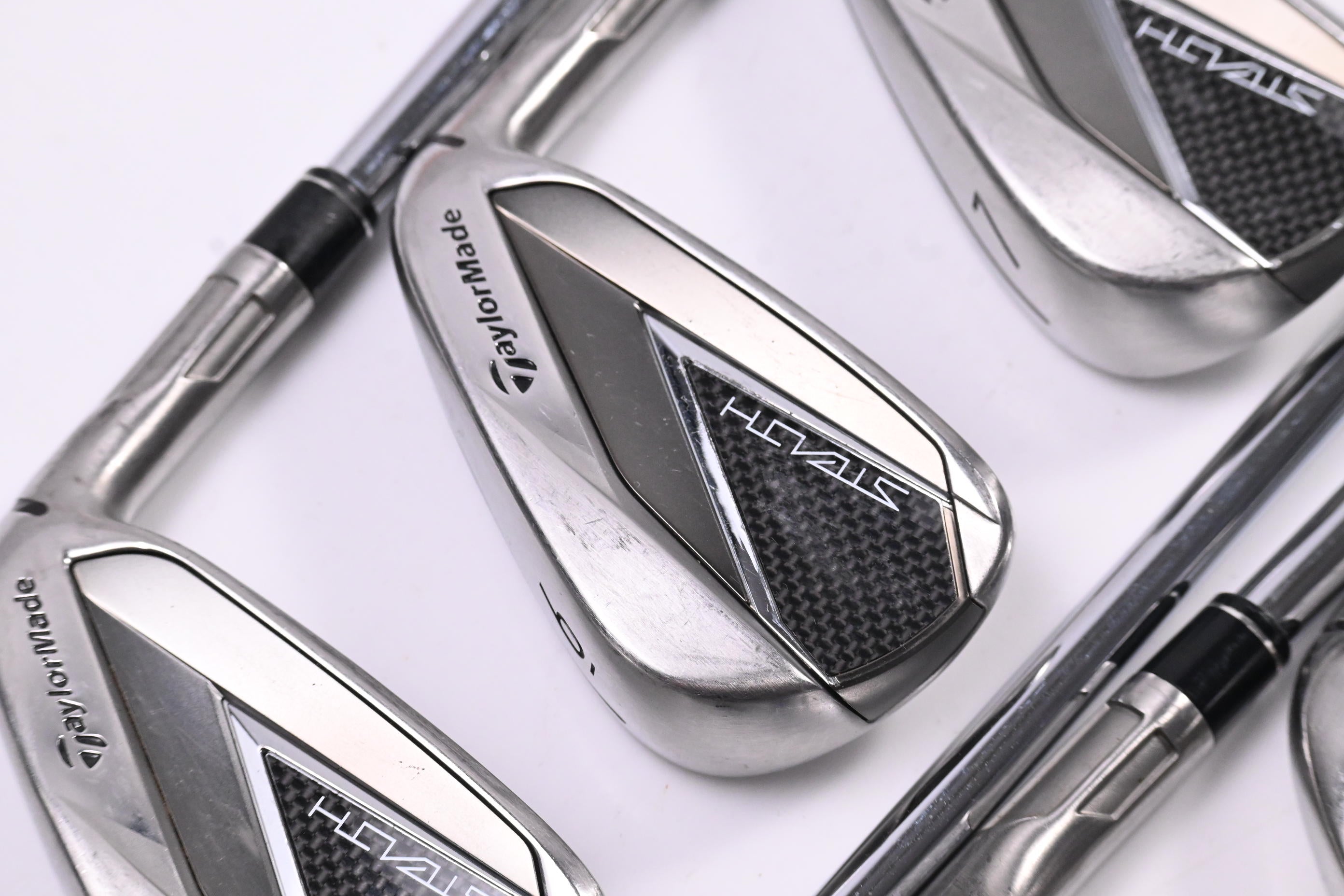 Taylormade Stealth Irons / 5-PW+SW / Regular Flex KBS MAX MT 85 Shafts