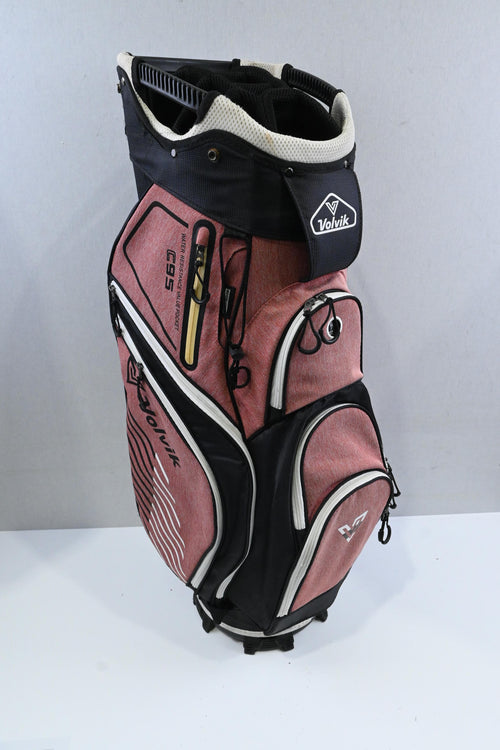 Volvik C95 Cart Bag / 14-Way / Pink, Black