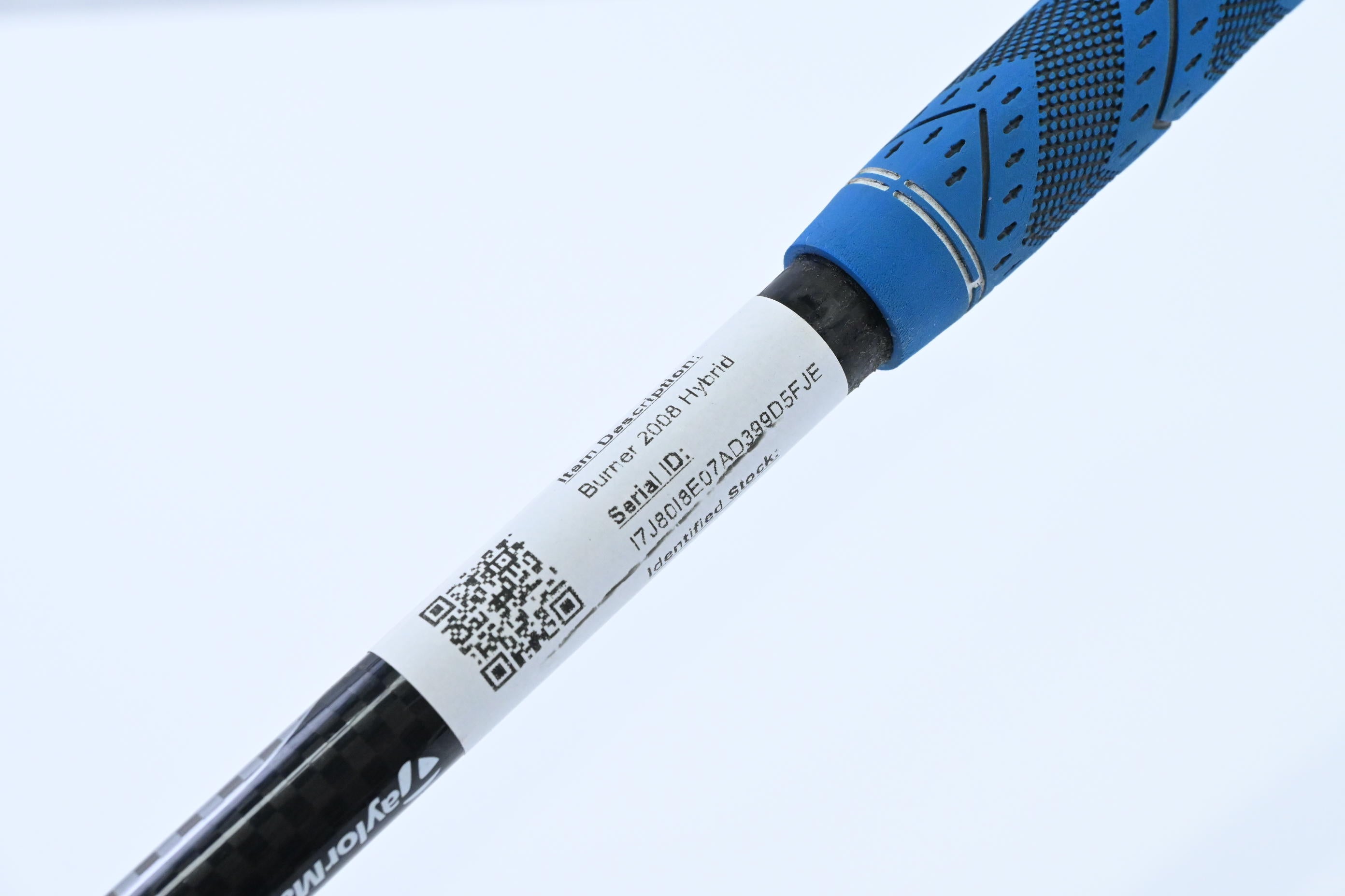 Taylormade Burner 2008 #3 Hybrid / 19 Degree / Regular Flex Taylormade Reax 60