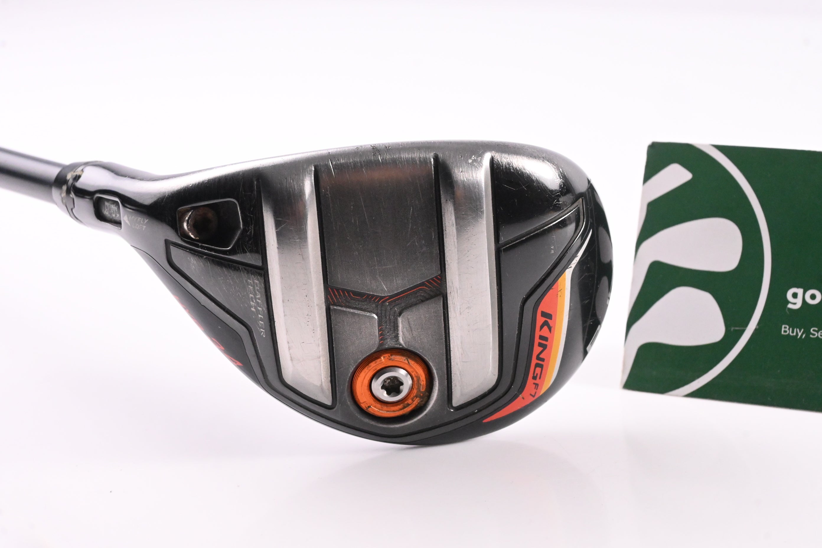 Left Hand Cobra King F7 #3-4 Hybrid / 19-22 Degree / Stiff Flex HZRDUS Black 85