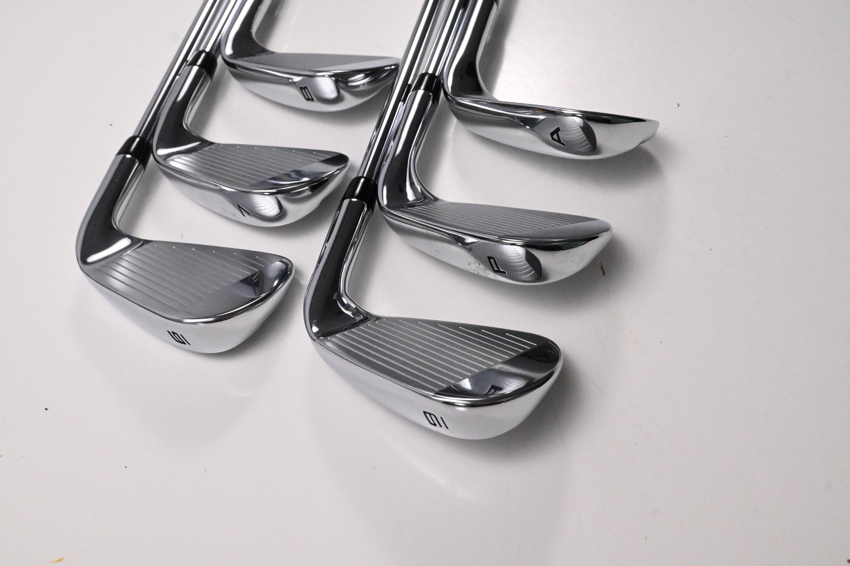 Left Hand Callaway Elyte Irons / 6-PW+AW / Regular Flex Dynamic Gold Mid 100
