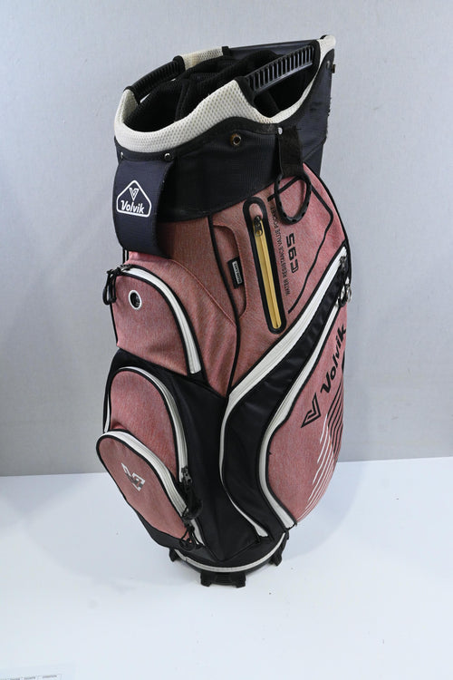 Volvik C95 Cart Bag / 14-Way / Pink, Black