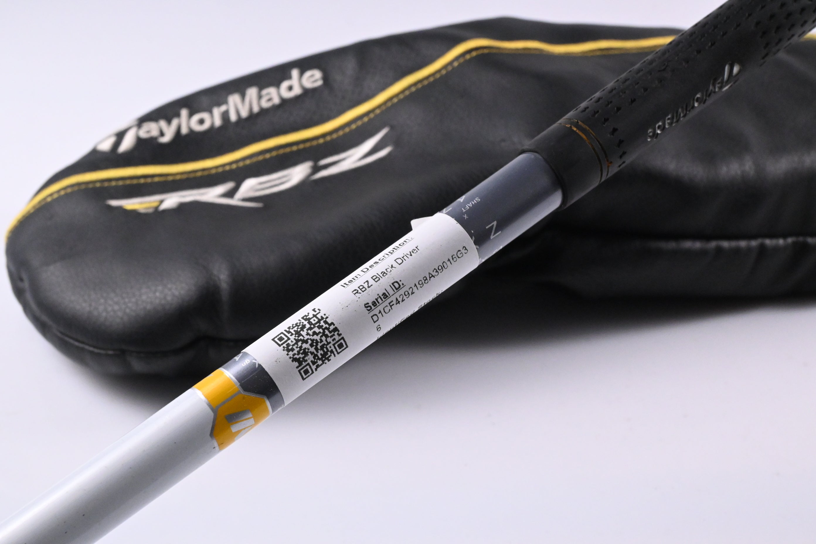 Taylormade RBZ Black Driver / 10.5 Degree / Regular Flex Matrix White Tie X4 55