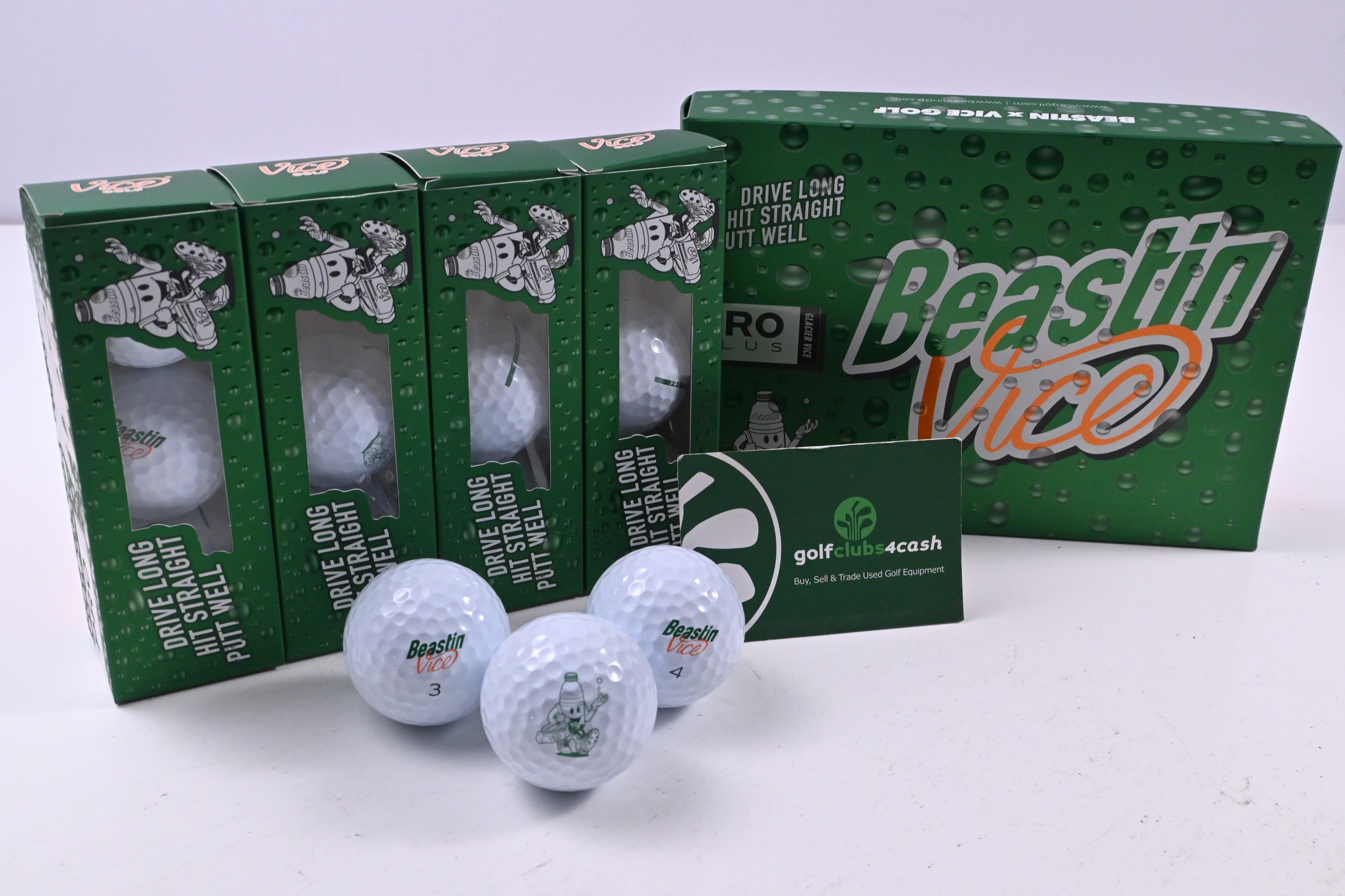 Vice Limited Edition Pro Plus BEASTIN / Pack of 12 / Golf Balls