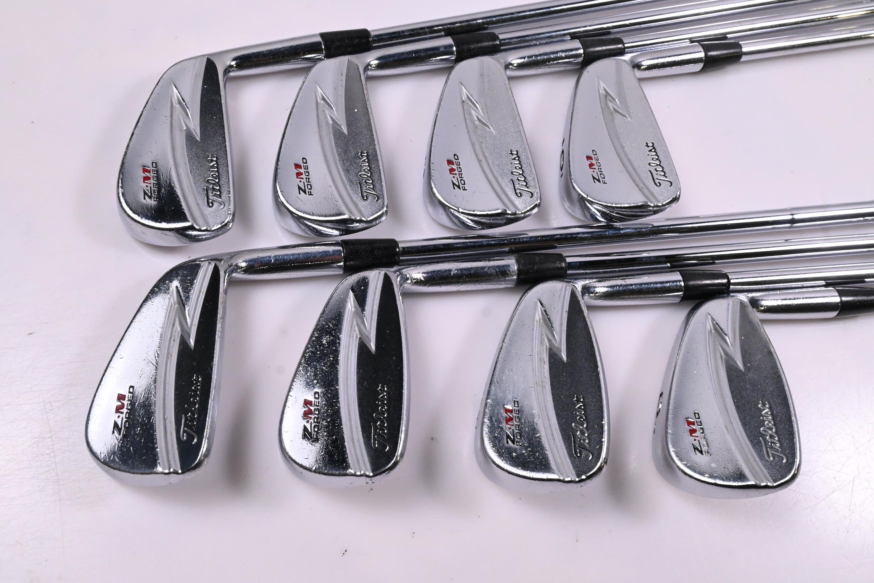 Titleist ZM Forged Irons / 3-PW / Stiff Flex Steel Shafts
