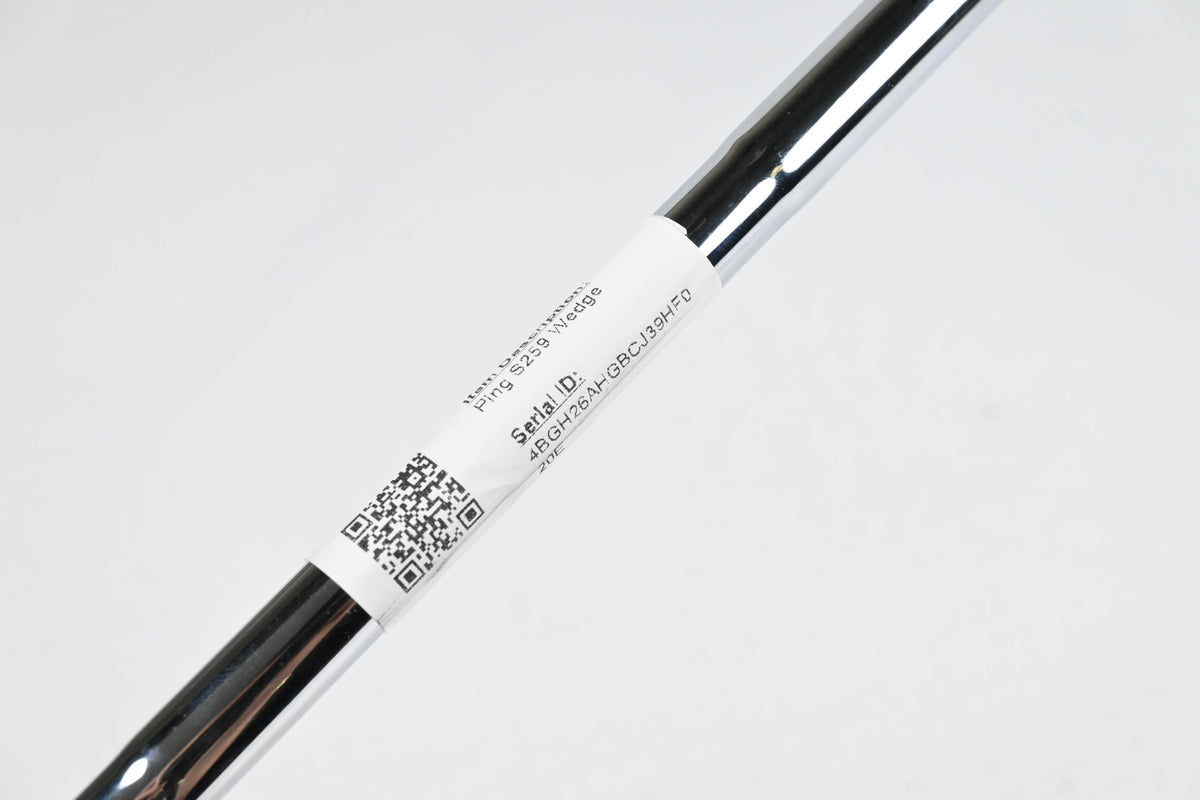 Ping S259 Lob Wedge / 58 Degree / Black Dot / Wedge Flex Ping Z-Z115 Shaft