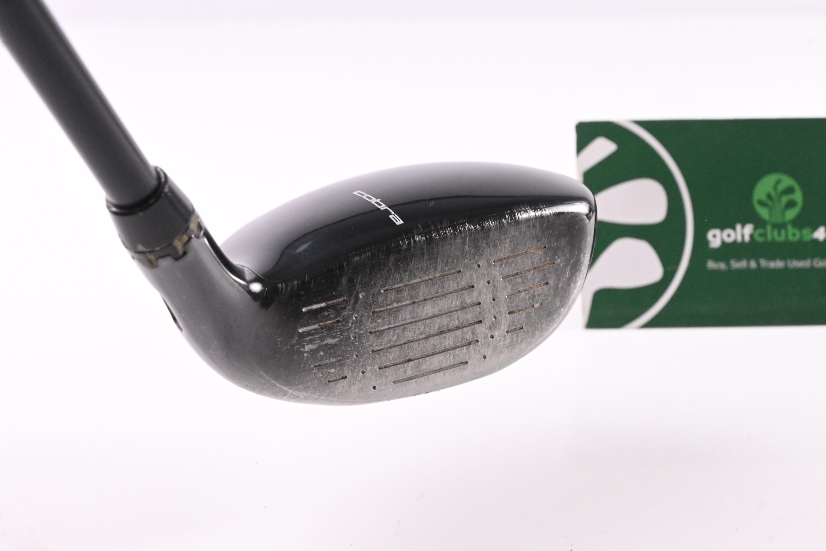 Left Hand Cobra King F7 #3-4 Hybrid / 19-22 Degree / Stiff Flex HZRDUS Black 85