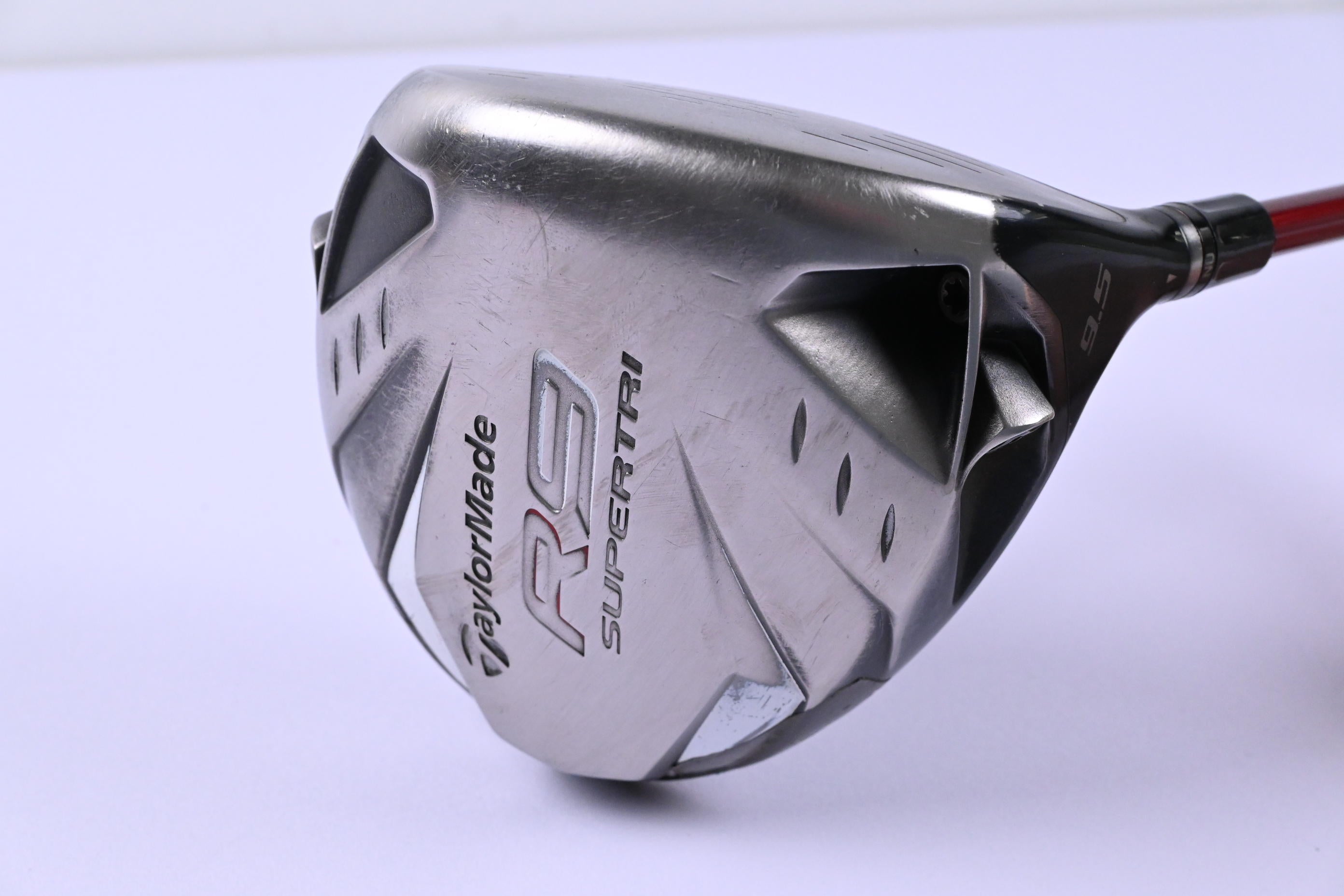 Taylormade R9 Supertri Driver / 9.5 Degree / Stiff Flex Fujikura Motore 60 Shaft