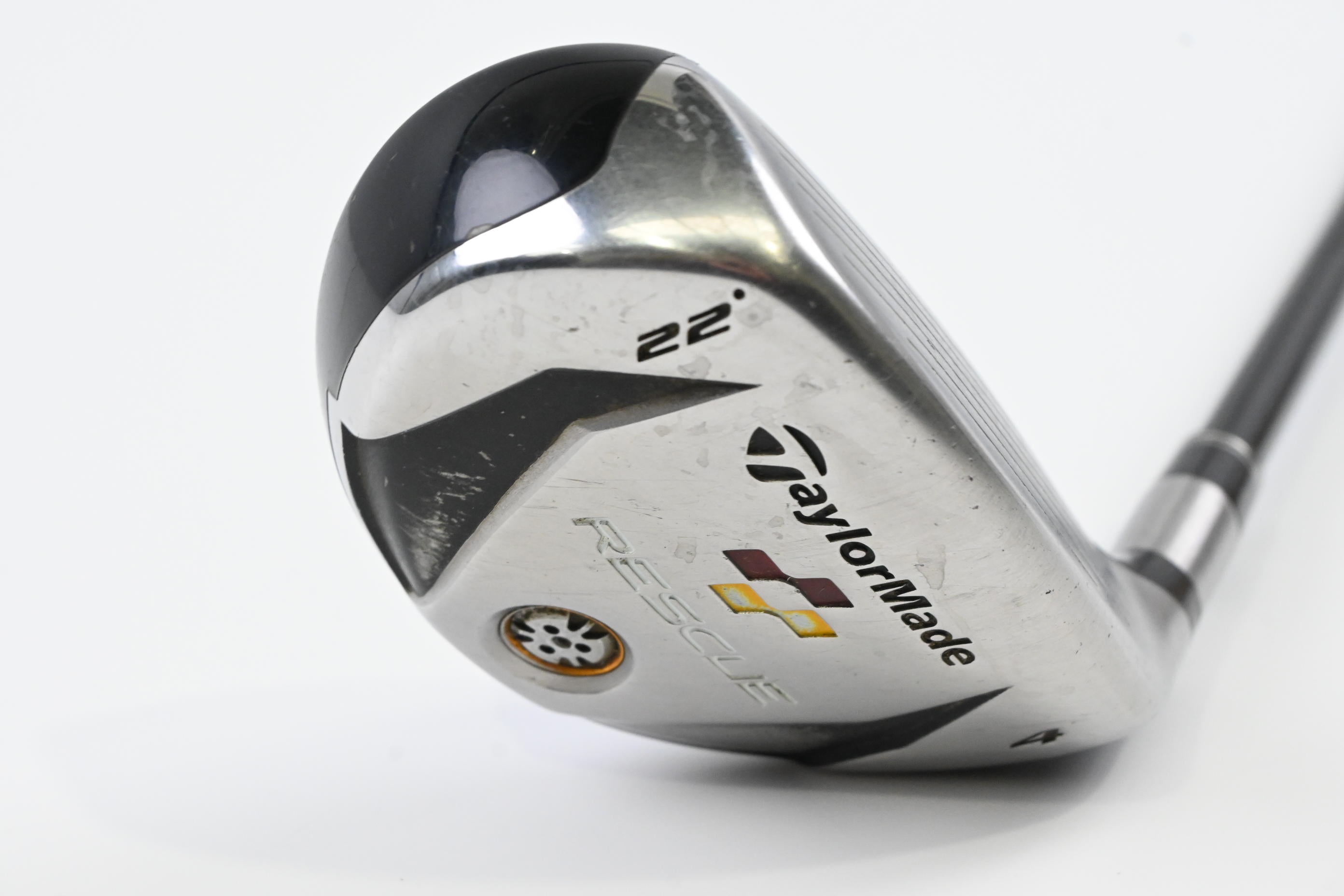 Taylormade Rescue 2009 #4 Hybrid / 22 Degree / Regular Flex Aldila Reax 65 Shaft