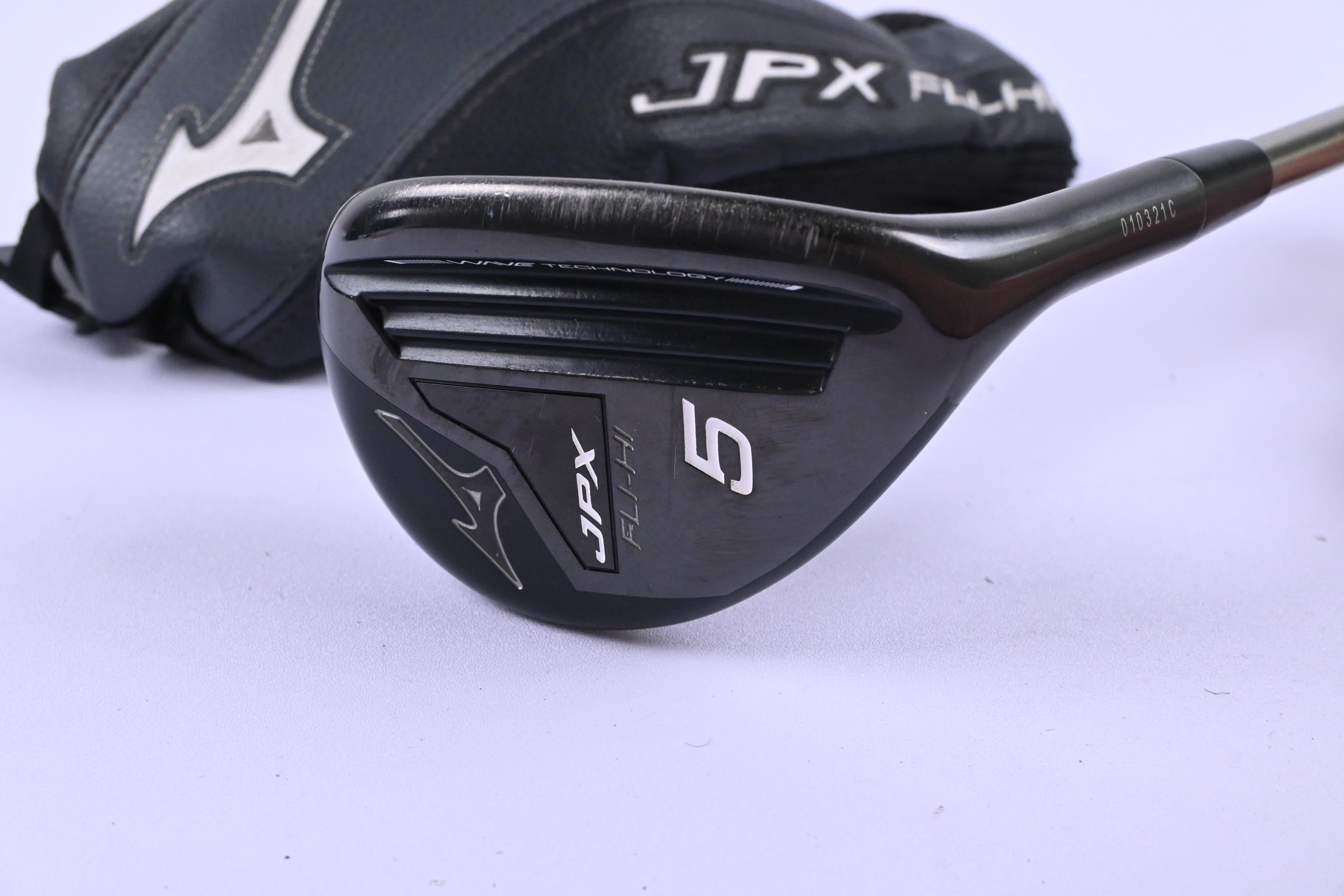 Mizuno JPX 921 Fli-Hi #5 Hybrid / 22.5 Degree / Regular Flex UST Recoil 95 Shaft