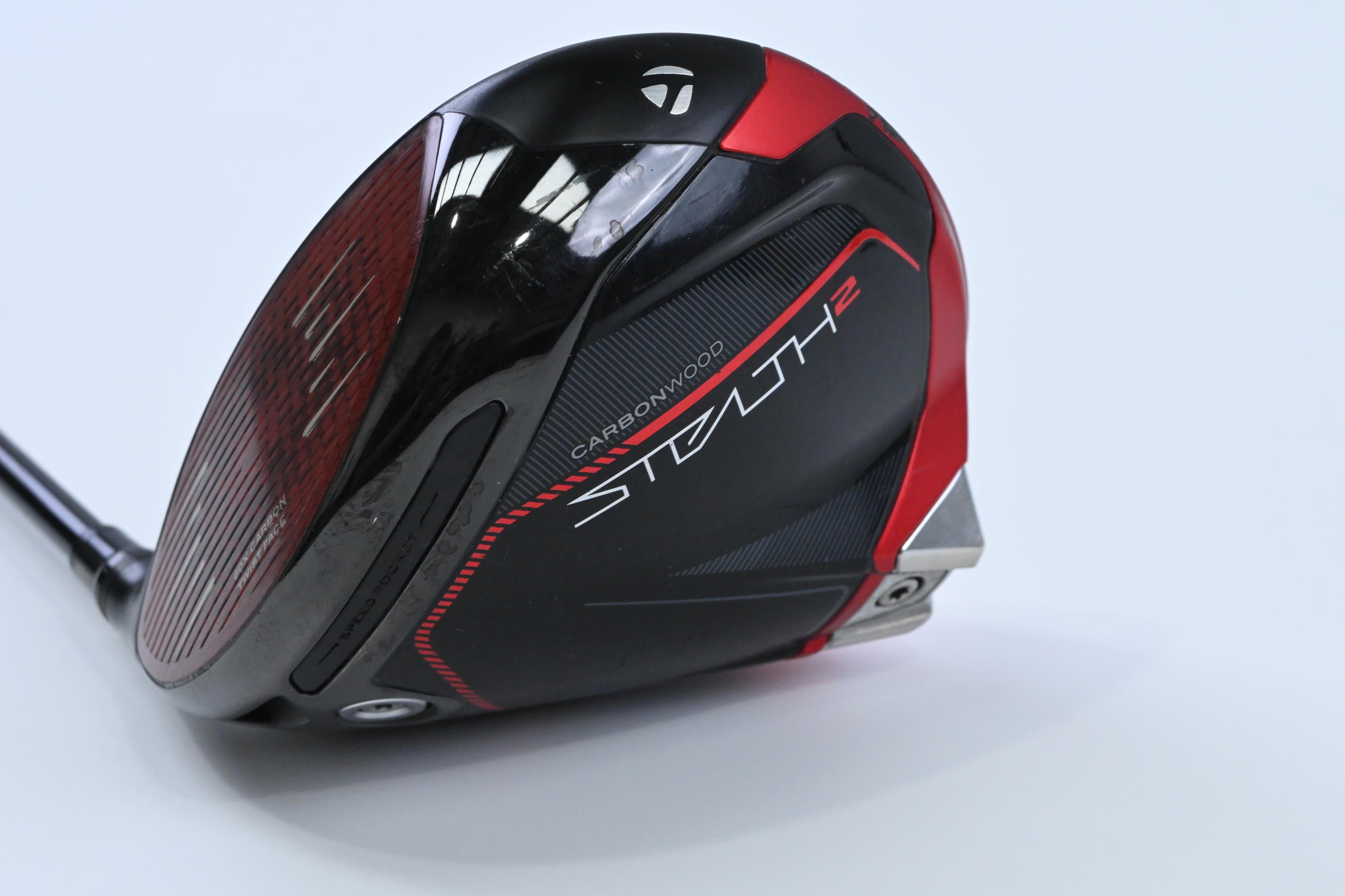 Left Hand Taylormade Stealth 2 Driver / 10.5 Degree / Stiff Flex Kai'li White 60