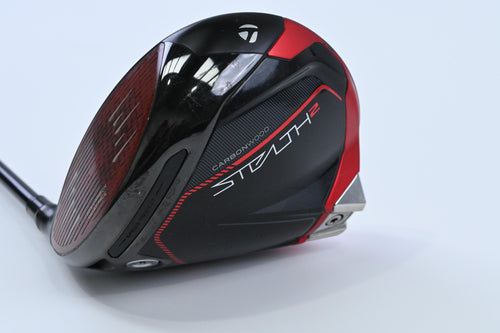Left Hand Taylormade Stealth 2 Driver / 10.5 Degree / Stiff Flex Kai'li White 60