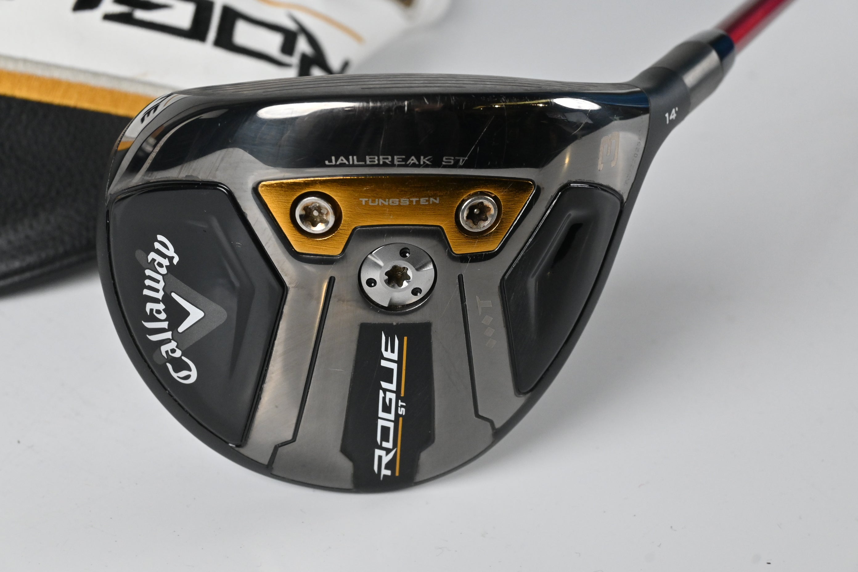 Tour Issue Callaway Rogue ST Max #3 Wood / 14 Degree / Stiff Flex Ventus