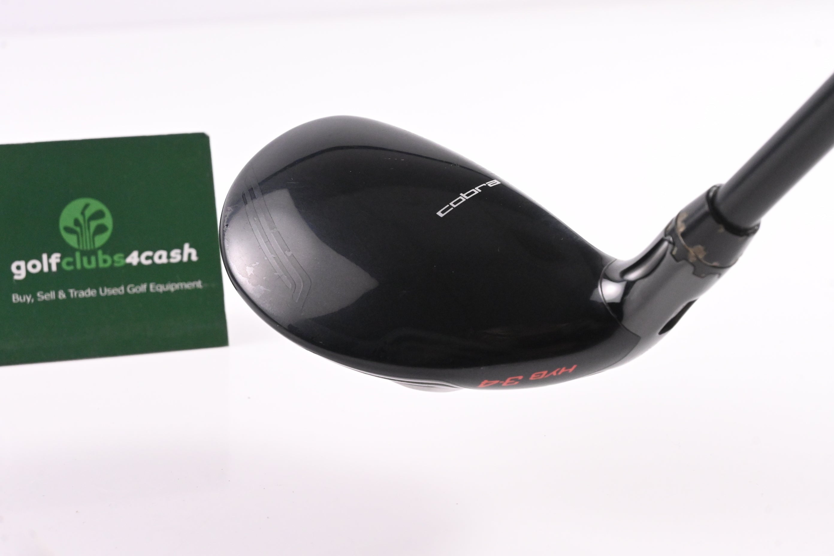 Left Hand Cobra King F7 #3-4 Hybrid / 19-22 Degree / Stiff Flex HZRDUS Black 85