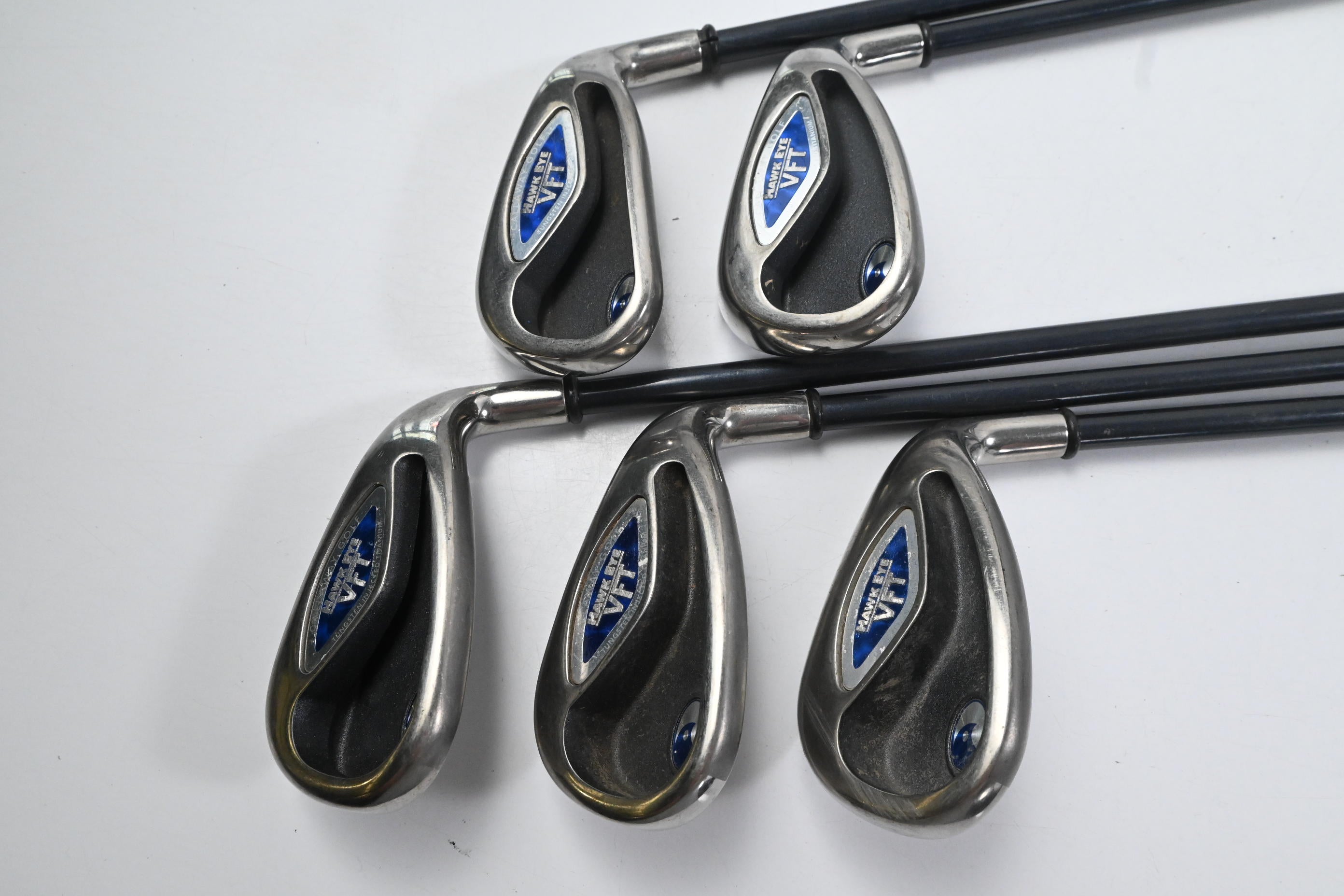 Callaway Hawk Eye VFT Irons / 7-PW / Regular Flex System 75 Shafts