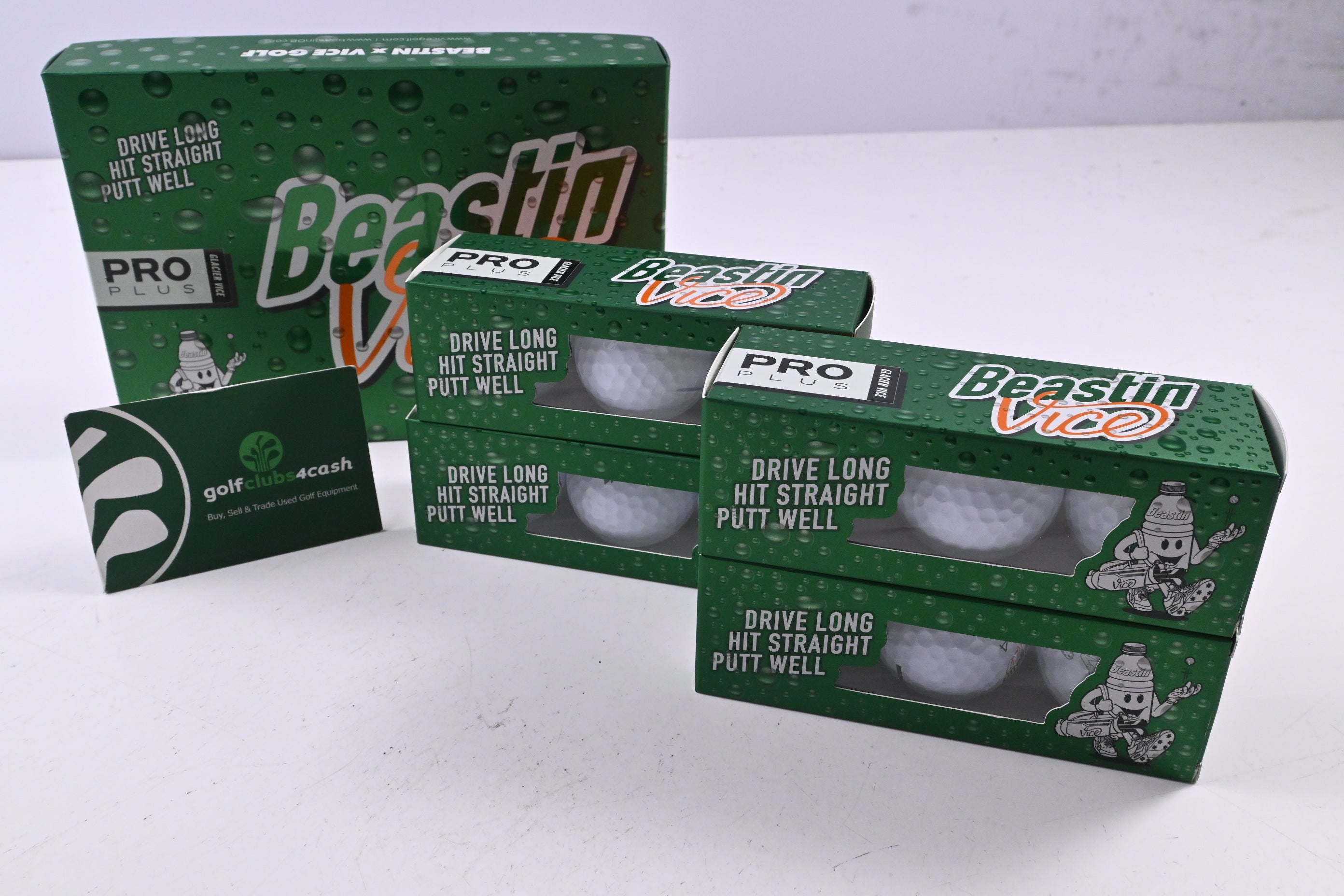 Vice Limited Edition Pro Plus BEASTIN / Pack of 12 / Golf Balls