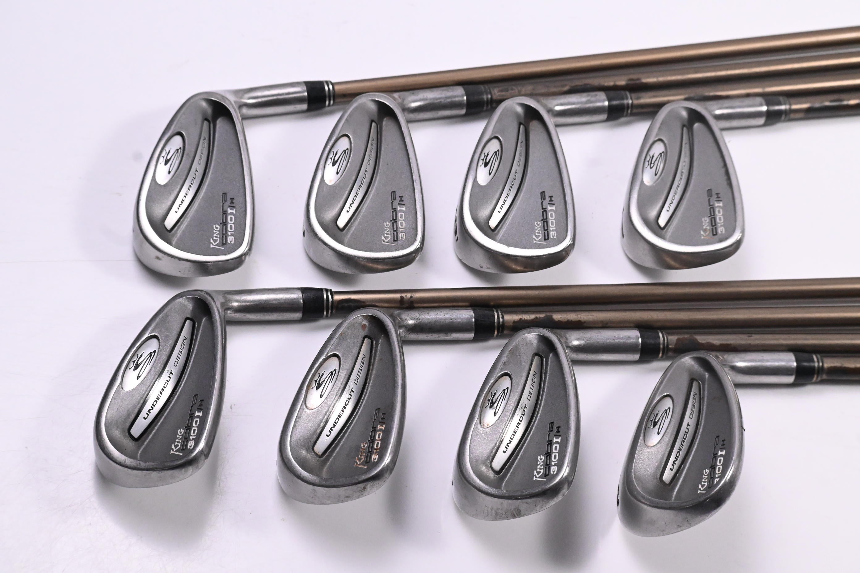 Cobra 3100 I/H Irons / 4-PW+SW / Lite Flex Cobra Aldila NV-HL 70 Shafts