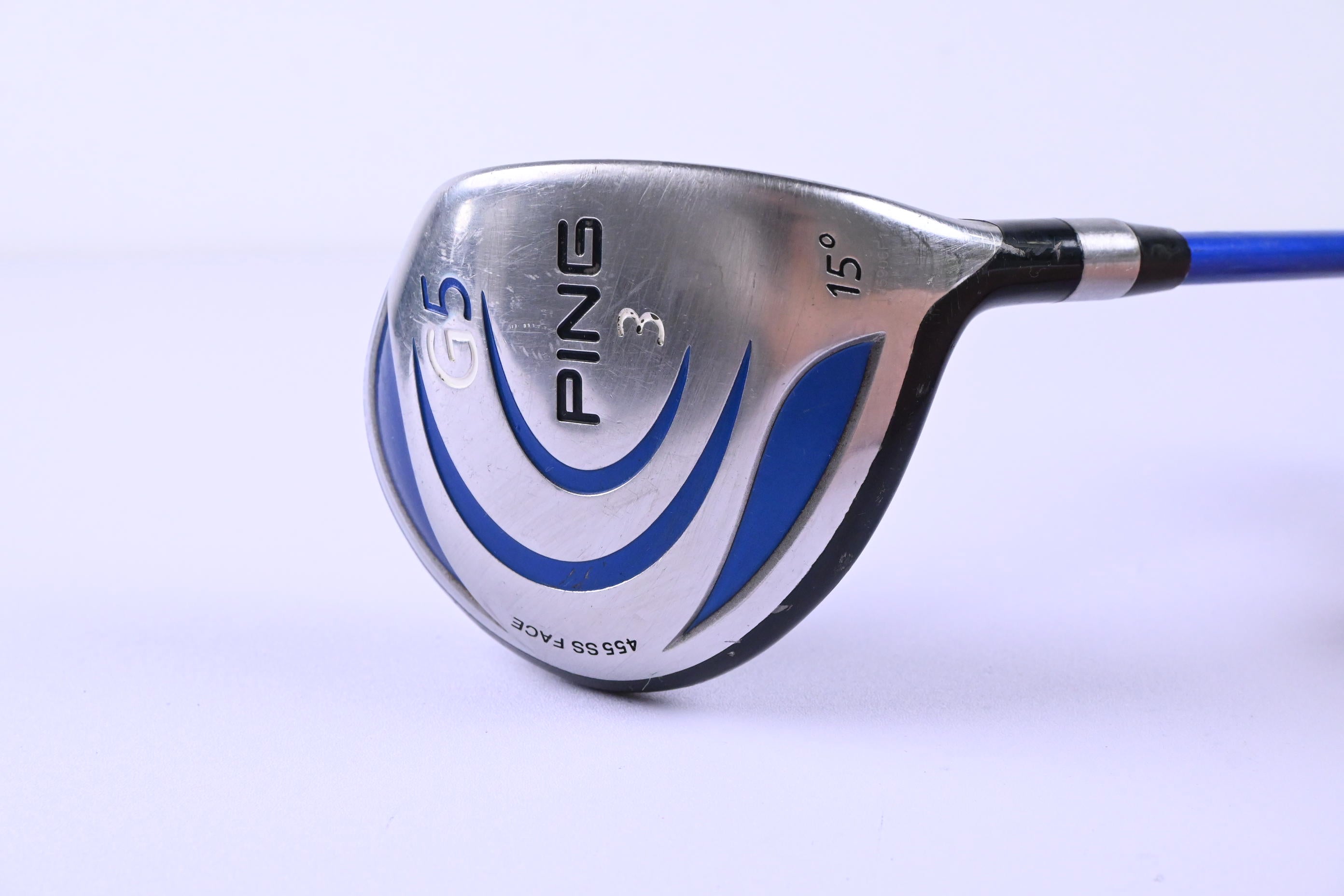 Ping G5 #3 Wood / 15 Degree / Regular Flex Grafalloy ProLaunch Blue 75 Shaft