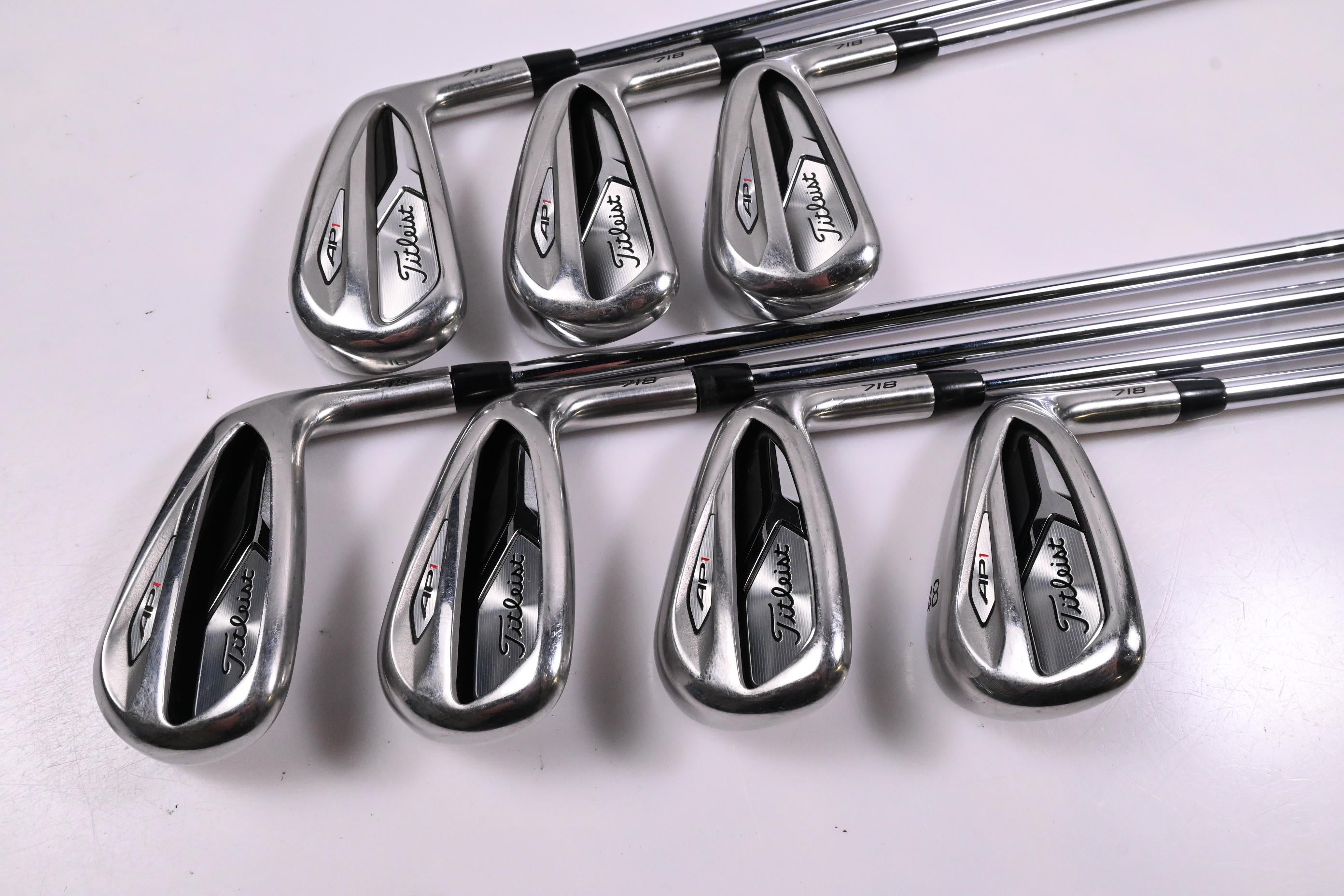Titleist 718 AP1 Irons / 5-PW+48° / Regular Flex AMT Red R300 Shafts
