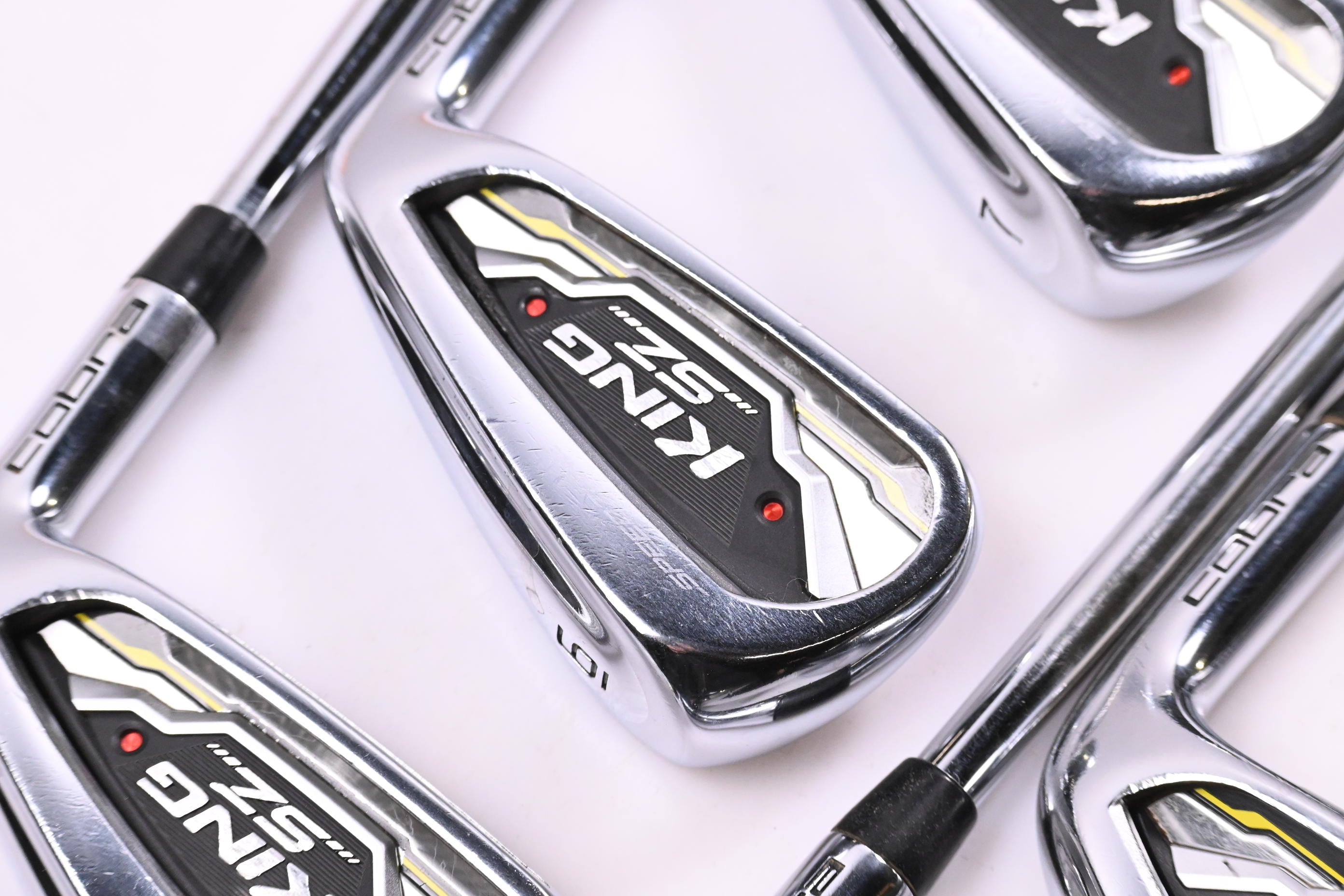 Cobra King Speedzone Irons / 5-PW / Stiff Flex KBS Tour 90 Shafts