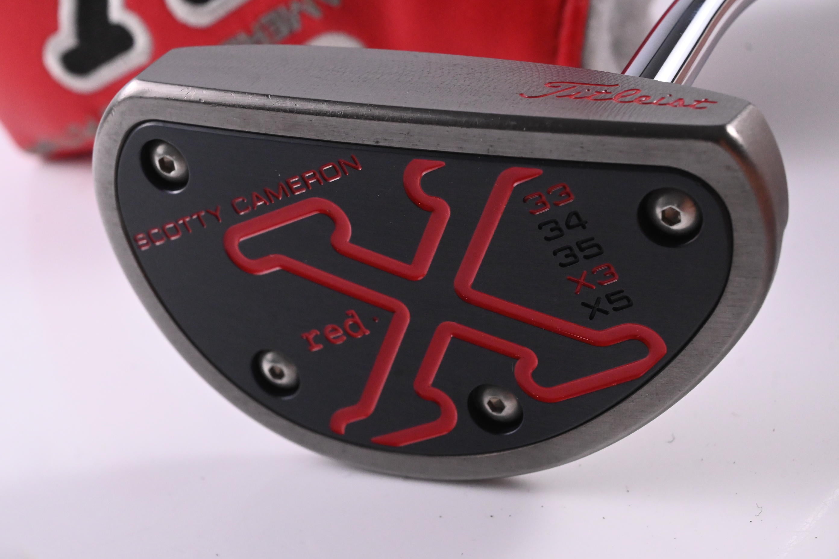 Scotty Cameron Red X3 Putter / 33 Inch