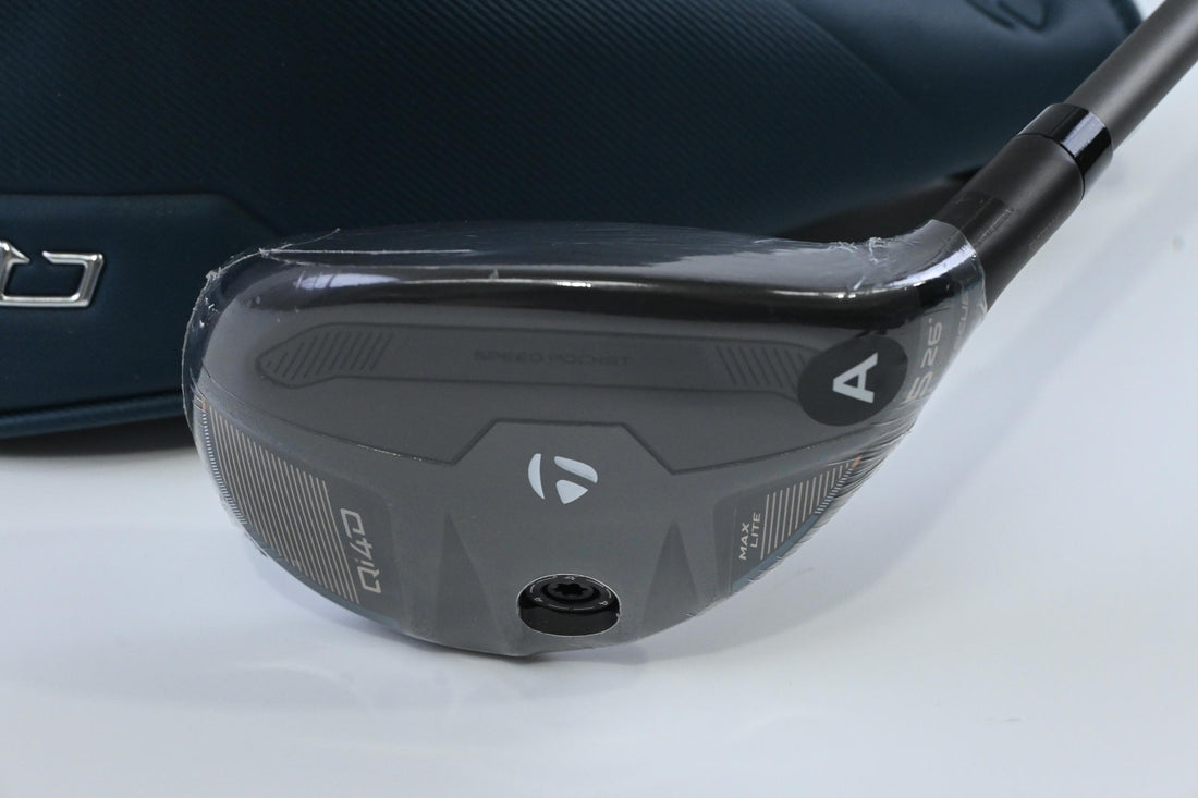 Taylormade Qi4D Max Lite #5 Hybrid / 26 Degree / Senior Flex Reax White 45 Shaft