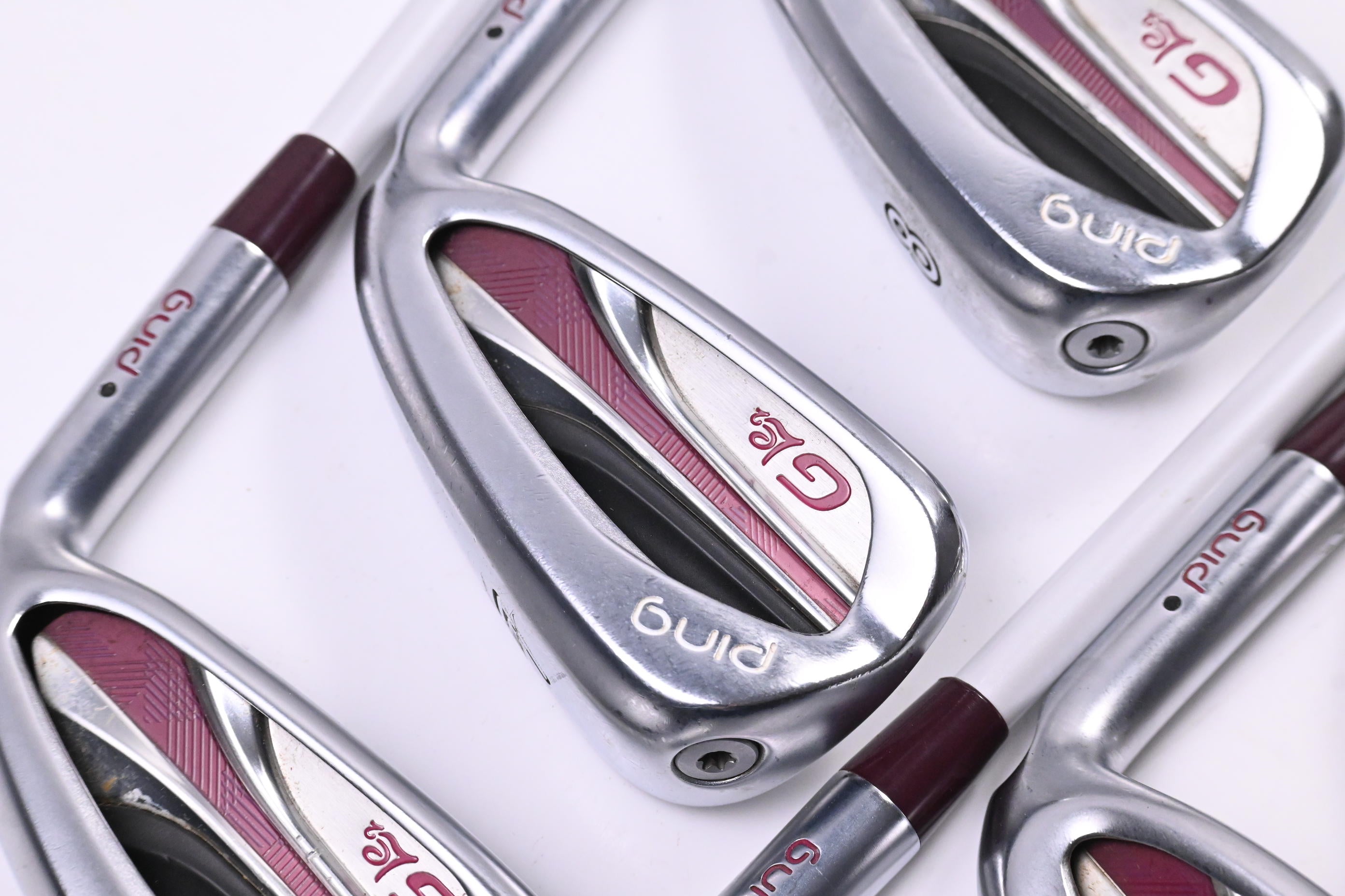 Ladies Ping G Le2 Irons / 6-PW+SW / Black Dot / Ladies Flex Ping ULT240 Shafts