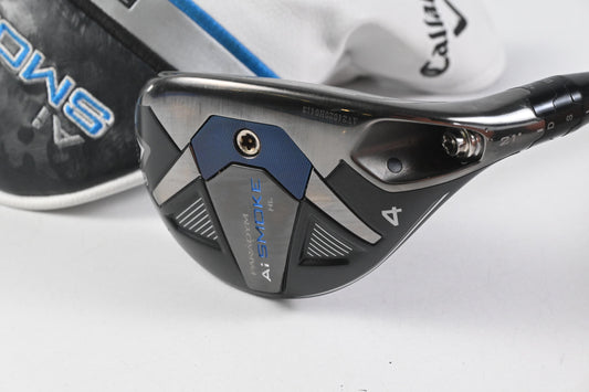 Callaway Paradym Ai Smoke HL #4 Hybrid / 21 Degree / Regular Flex Cypher 2.0 60