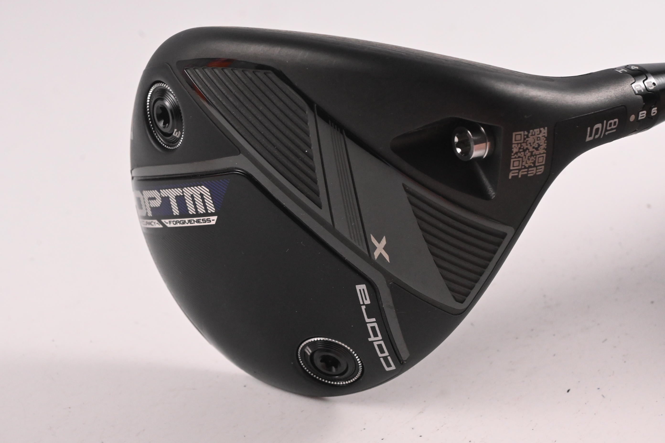 Cobra OPTM X #5 Wood / 18 Degree / Stiff Flex Denali Frost Black 70 Shaft