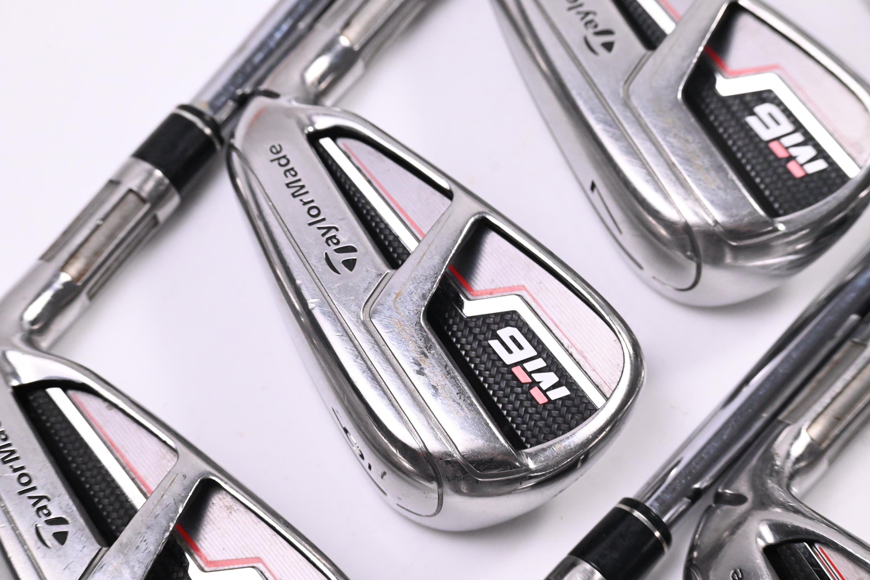 Taylormade M6 Irons / 5-PW+GW+SW / Regular Flex KBS MAX 85 Shafts