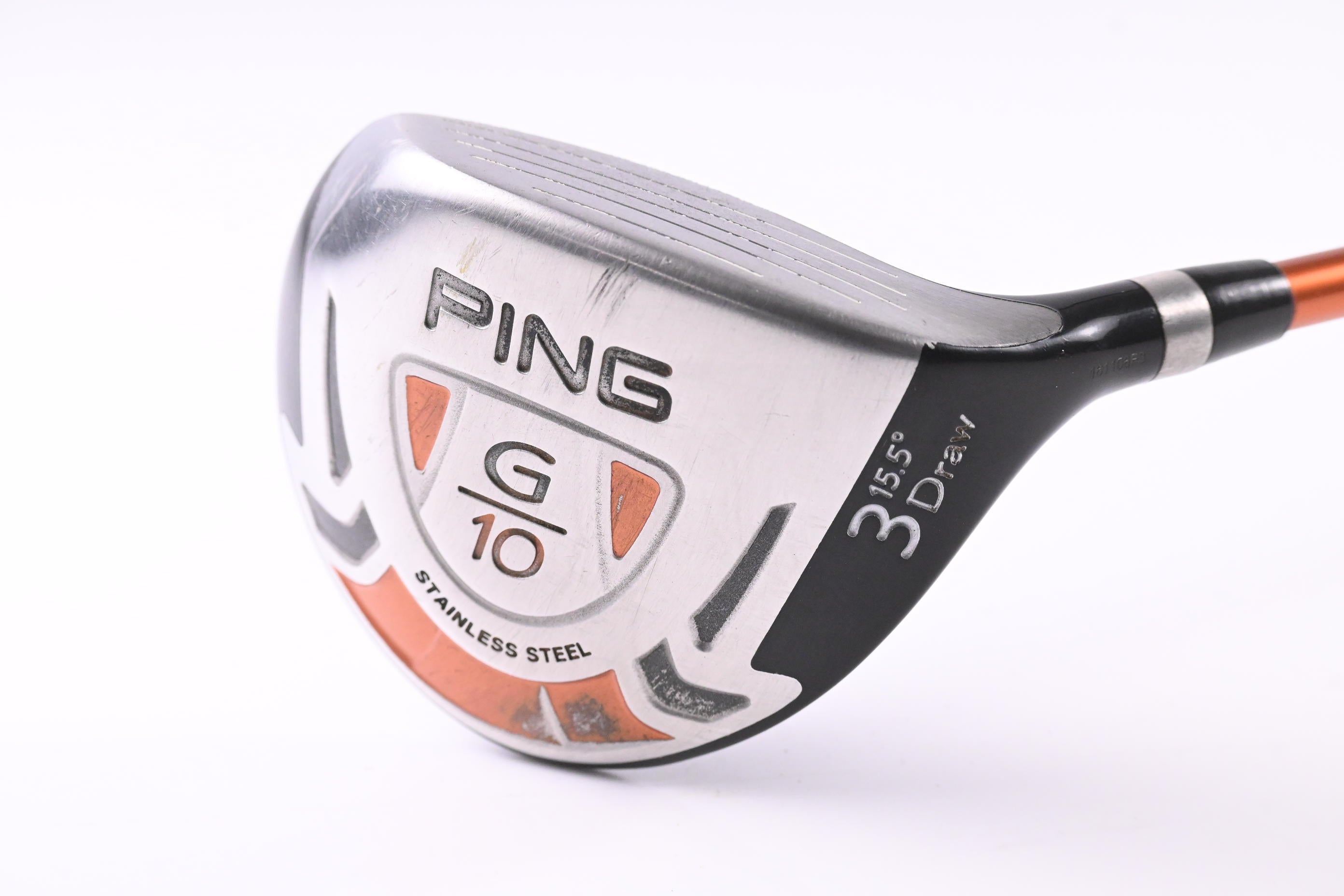 Ping G10 Draw #3 Wood / 15.5 Degree / Regular Flex Ping TFC 129 Shaft