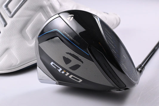 Taylormade Qi10 Driver / 10.5 Degree / Stiff Flex HZRDUS Smoke Red RDX 60 Shaft