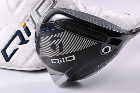 Taylormade Qi10 Driver / 10.5 Degree / Stiff Flex HZRDUS Smoke Red RDX 60 Shaft