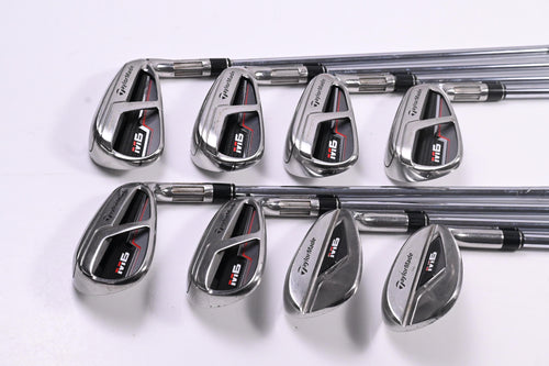Taylormade M6 Irons / 5-PW+GW+SW / Regular Flex KBS MAX 85 Shafts