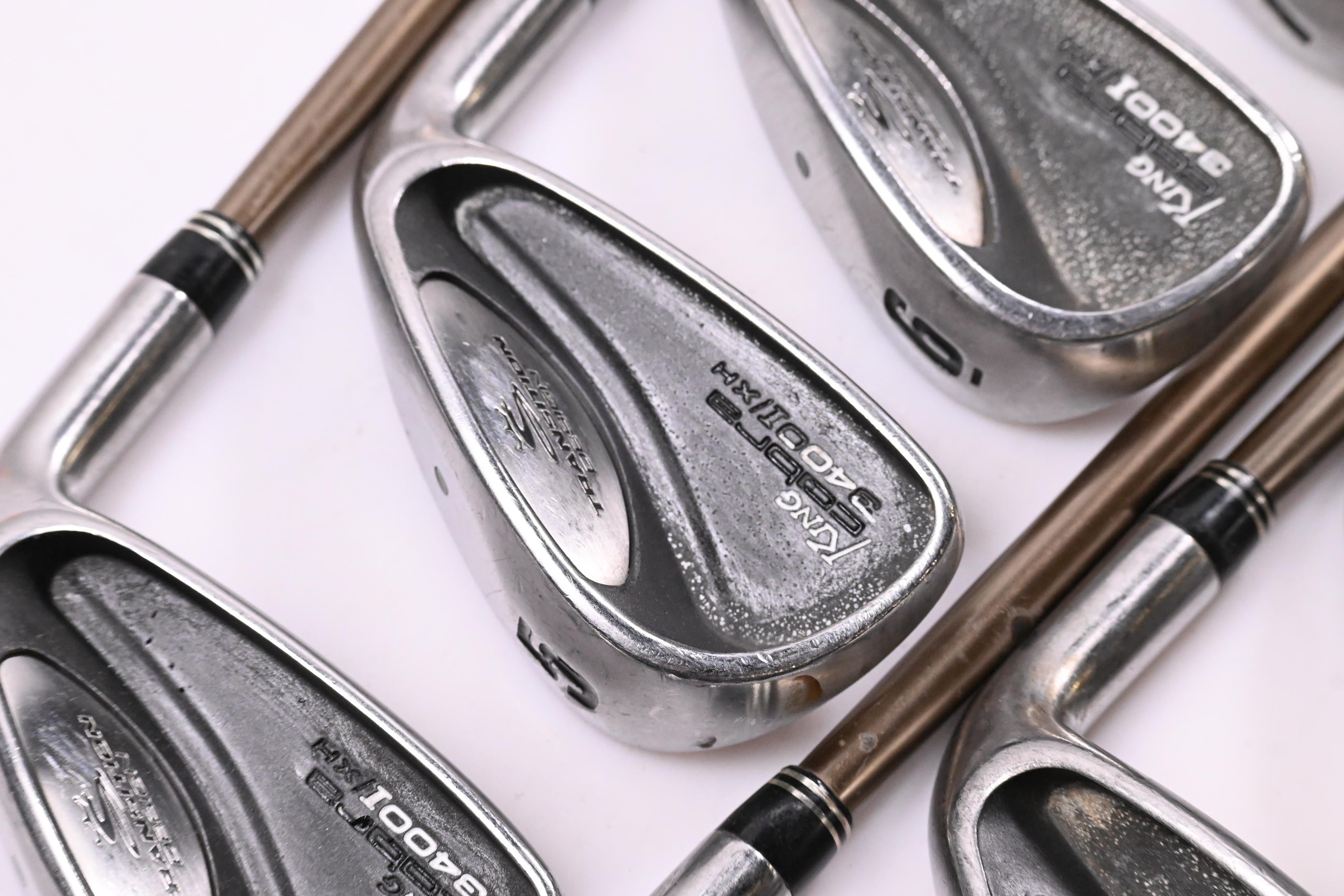 King Cobra 3400 I/XH Irons / 4-PW+SW / Senior Flex Graphite Design 55 Shafts