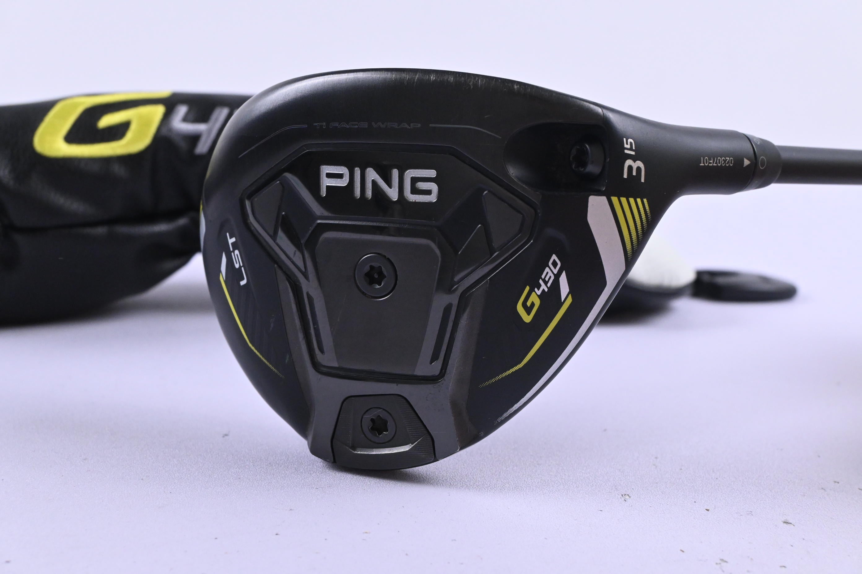 Ping G430 LST #3 Wood / 15 Degree / Regular Flex Ping Alta CB Black 65 Shaft