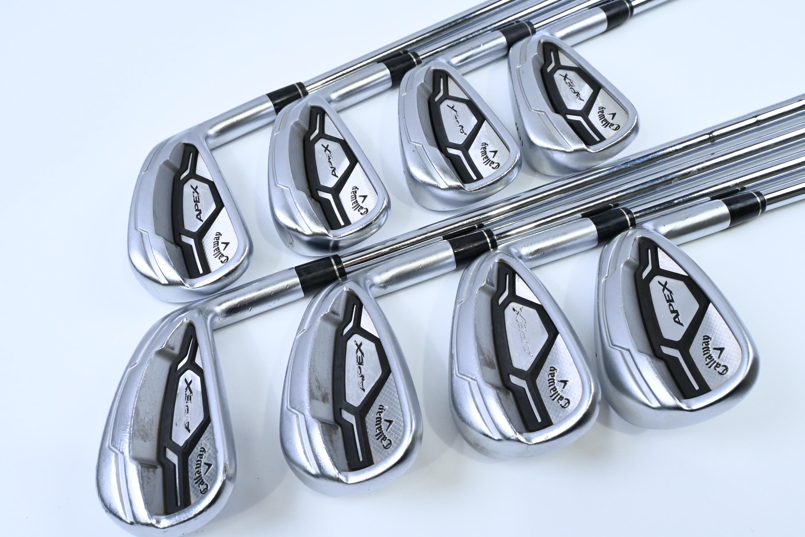 Callaway Apex CF16 Irons / 3-PW / Stiff Flex NS Pro Modus3 Tour 105 Shafts