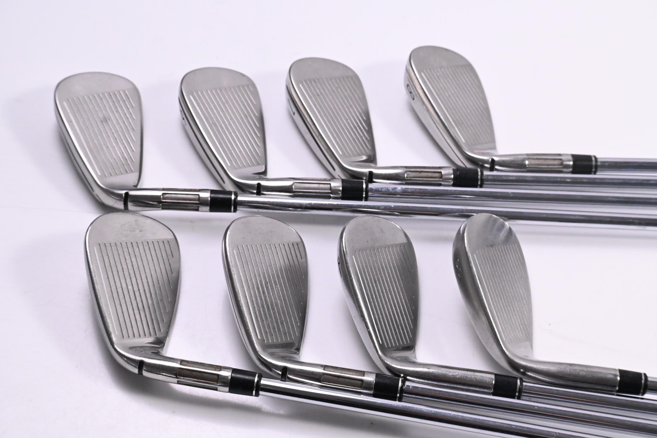 Taylormade M6 Irons / 5-PW+GW+SW / Regular Flex KBS MAX 85 Shafts