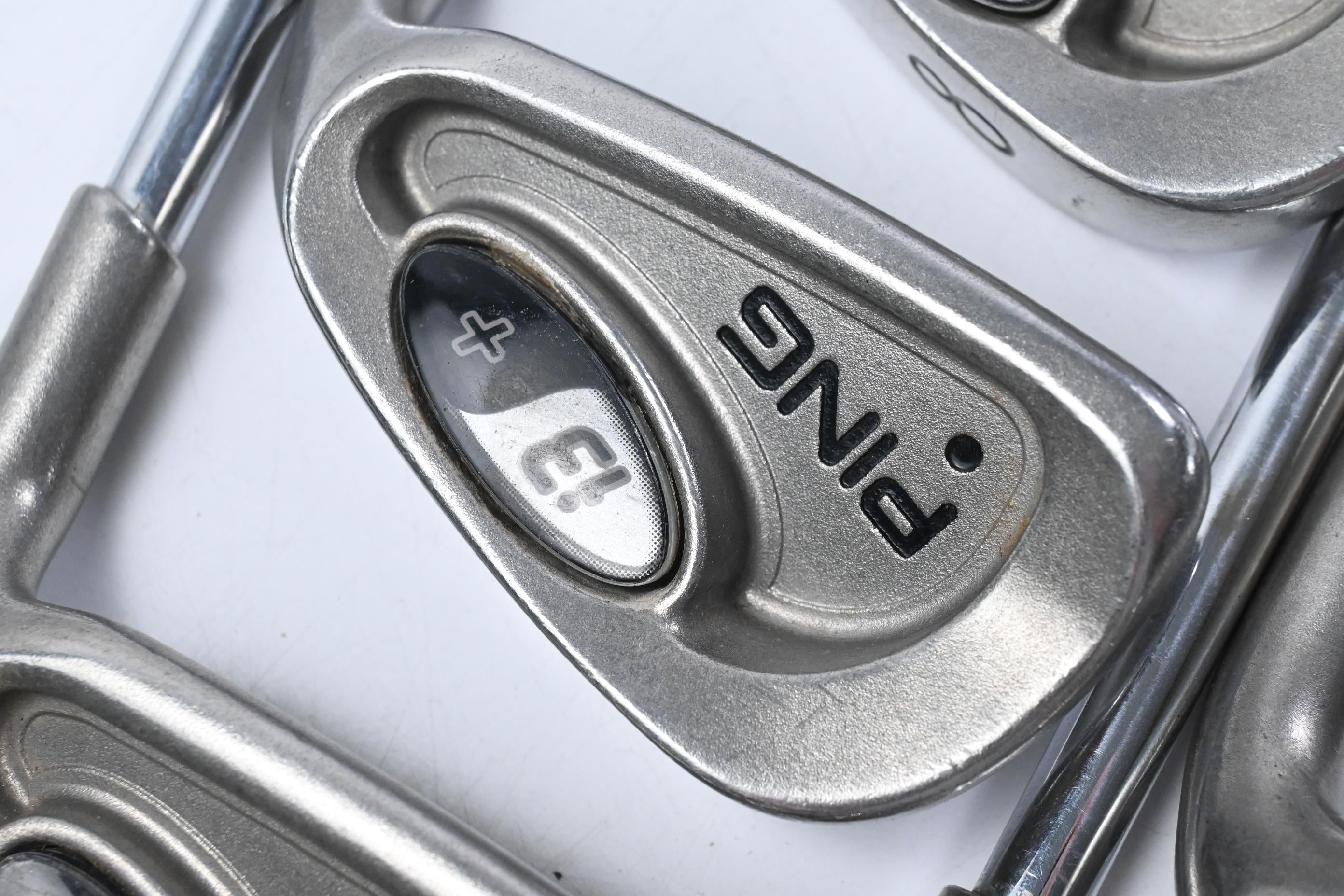 Ping i3+ Irons / 6-PW+SW / Black Dot / Regular Flex Steel Shafts