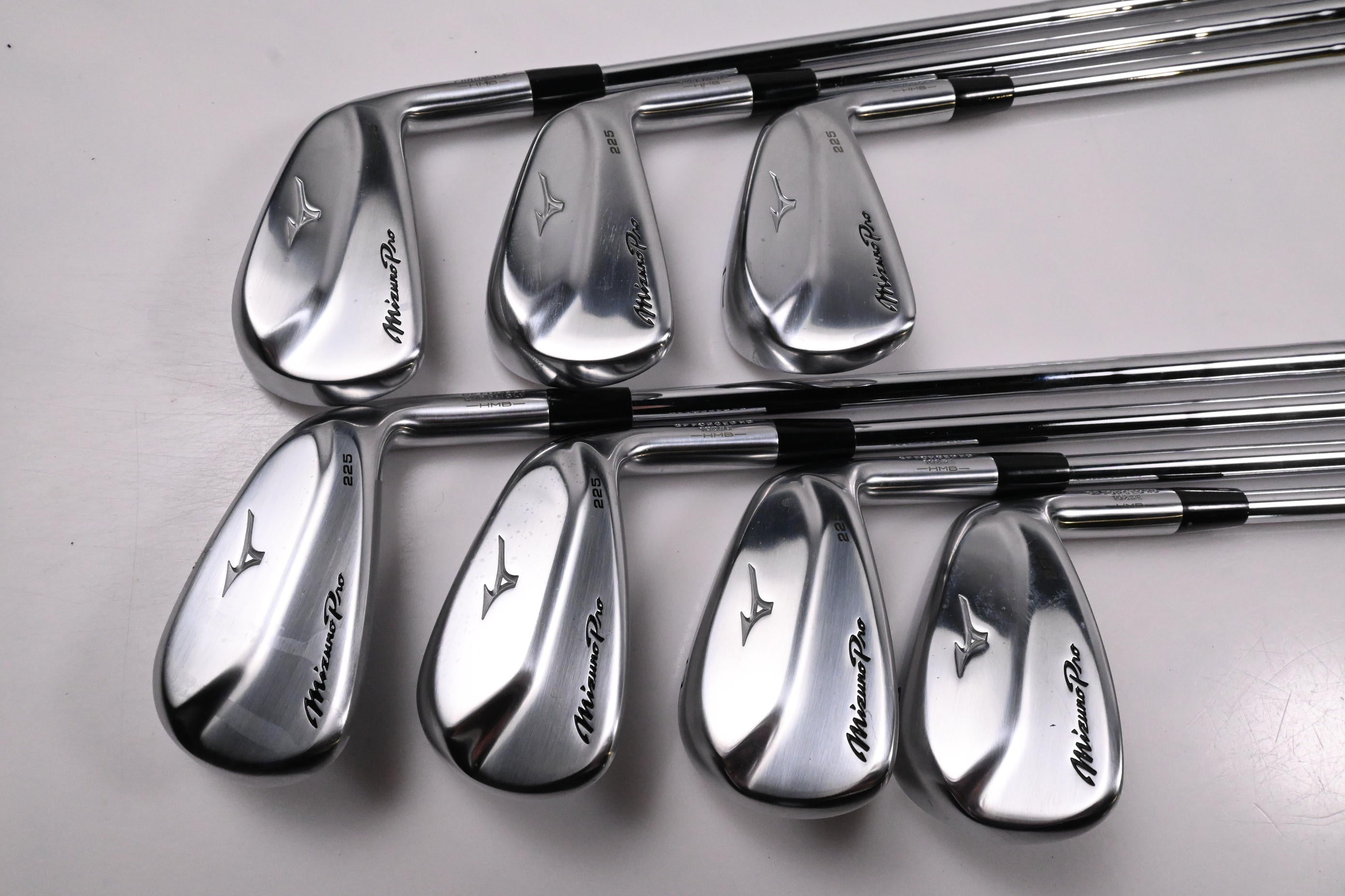 Mizuno Pro 225 Irons / 5-PW+GW / Regular Flex KBS $-Taper Lite 95 Shafts